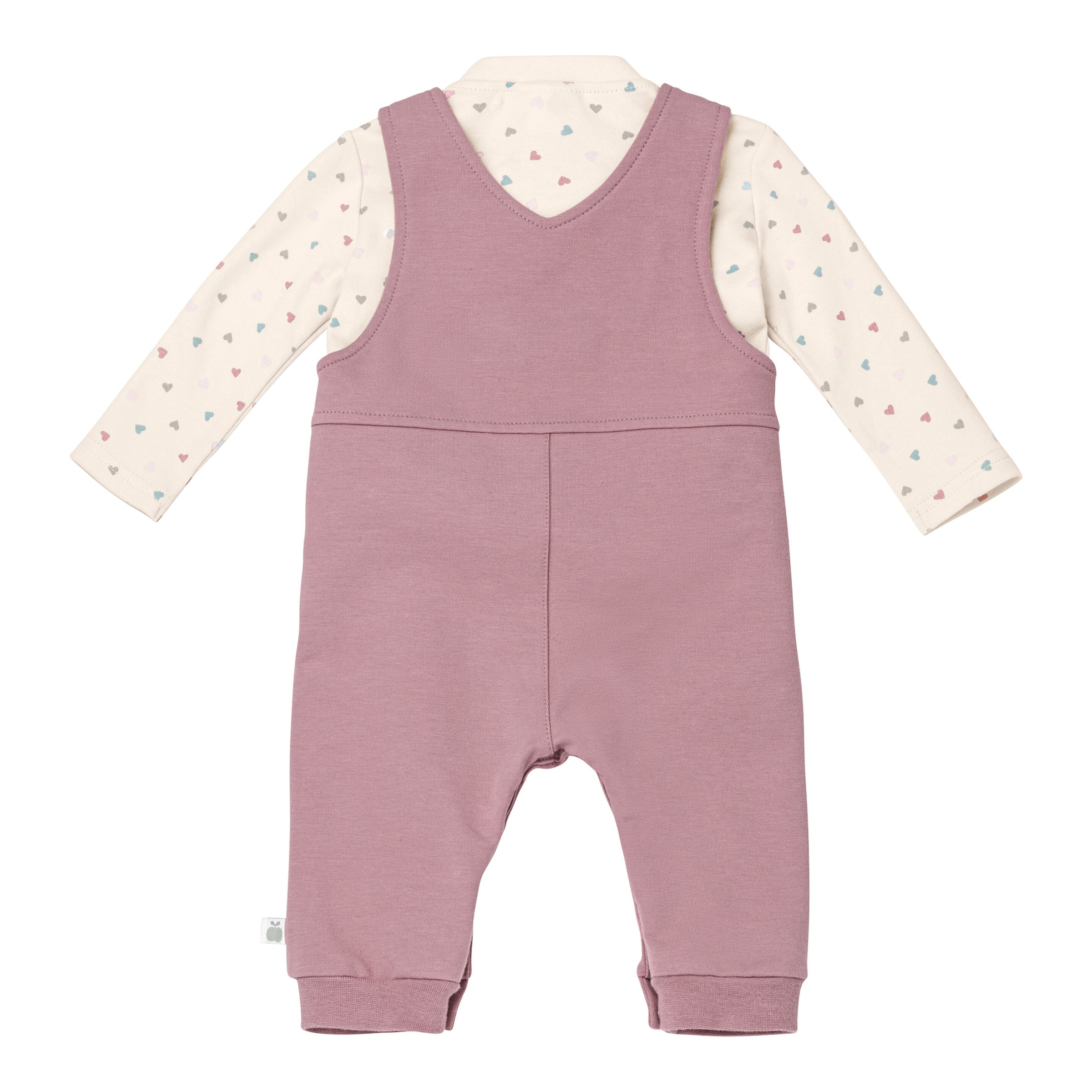 Bornino Cozy Time 2-tlg Set Latzhose mit Shirt Eichhörnchen