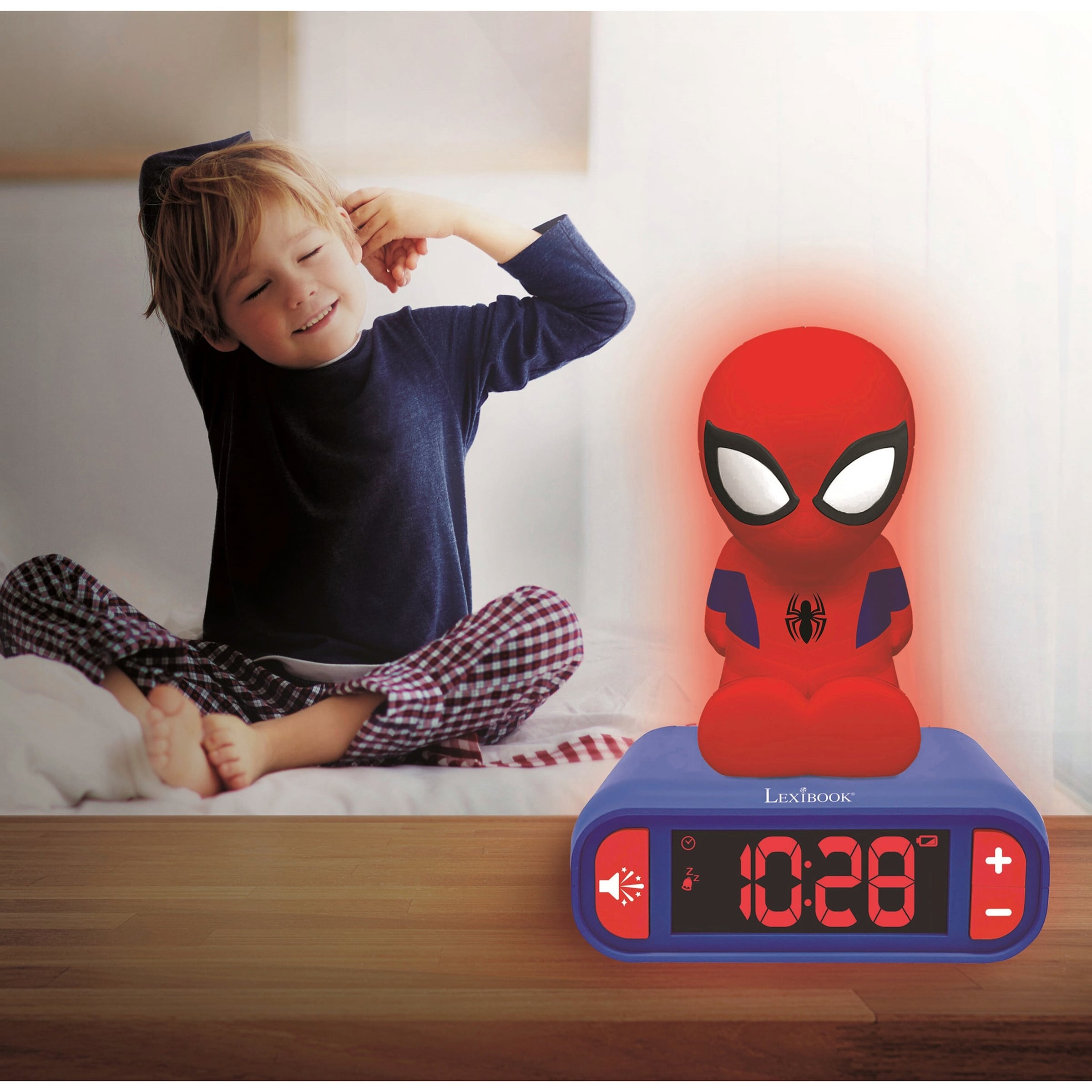 Lexibook Spiderman Wecker Spider-Man