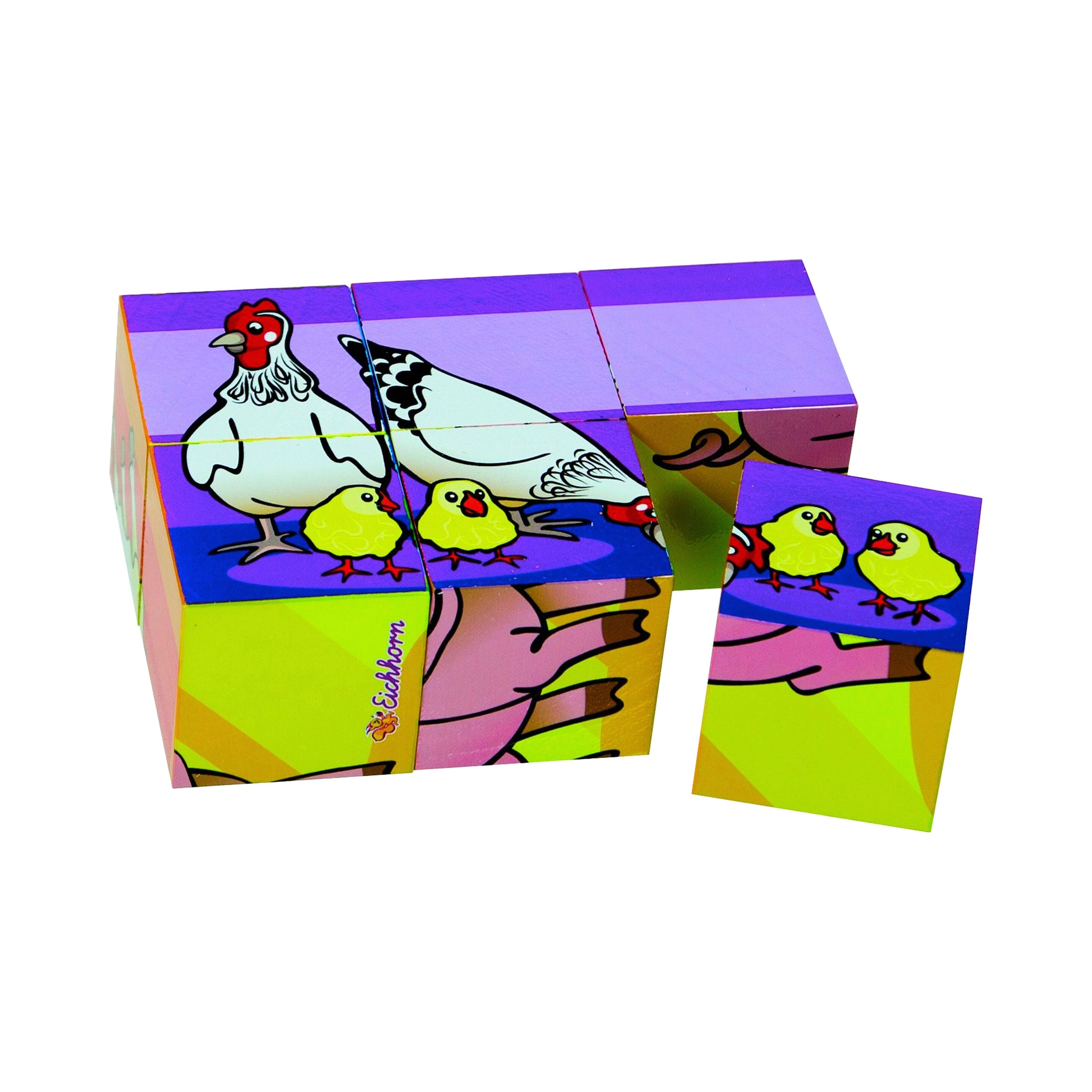 Eichhorn Bilderwürfel Tiere