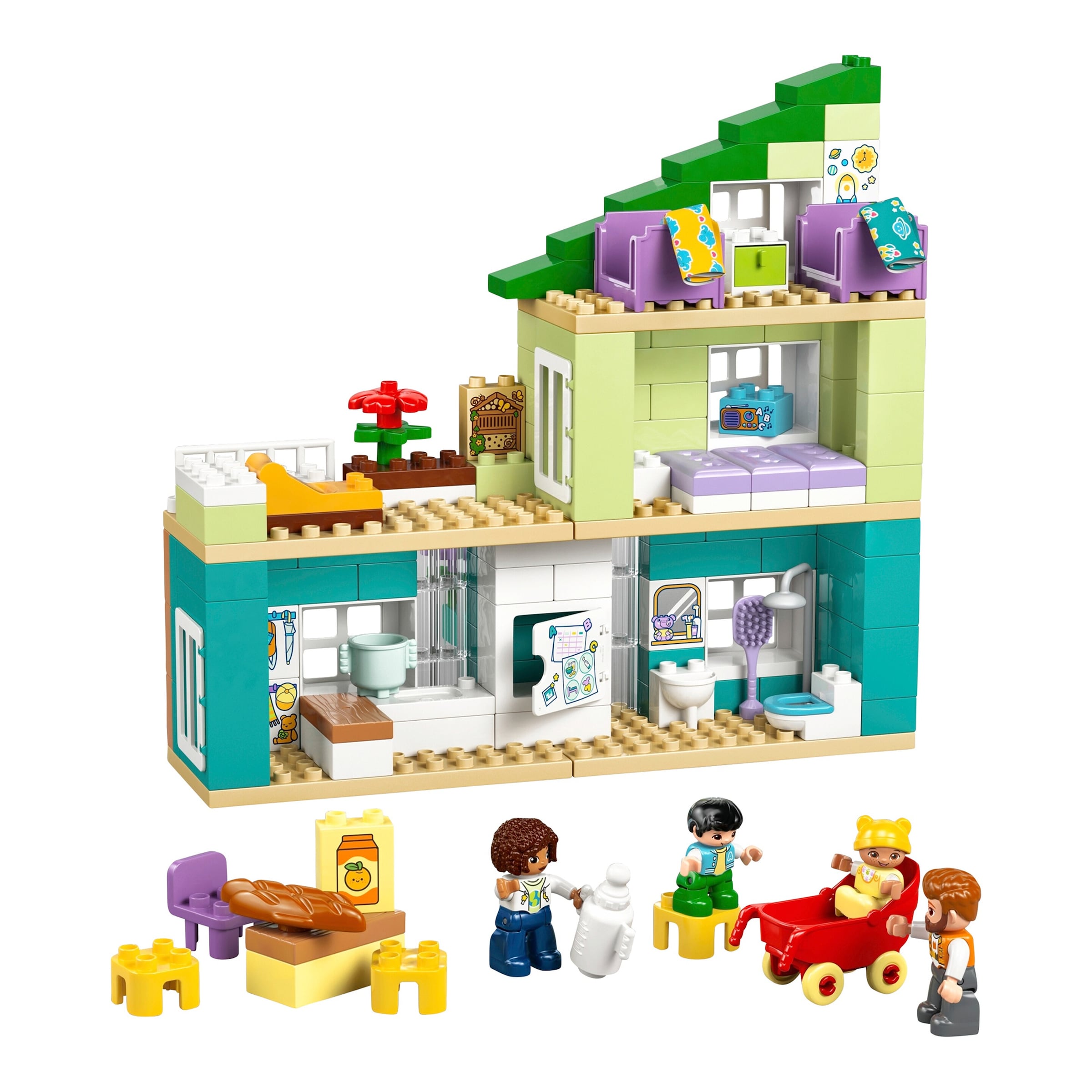 Lego® Duplo® 10470 Modernes Familienhaus mit Figuren - 3-in-1-Set