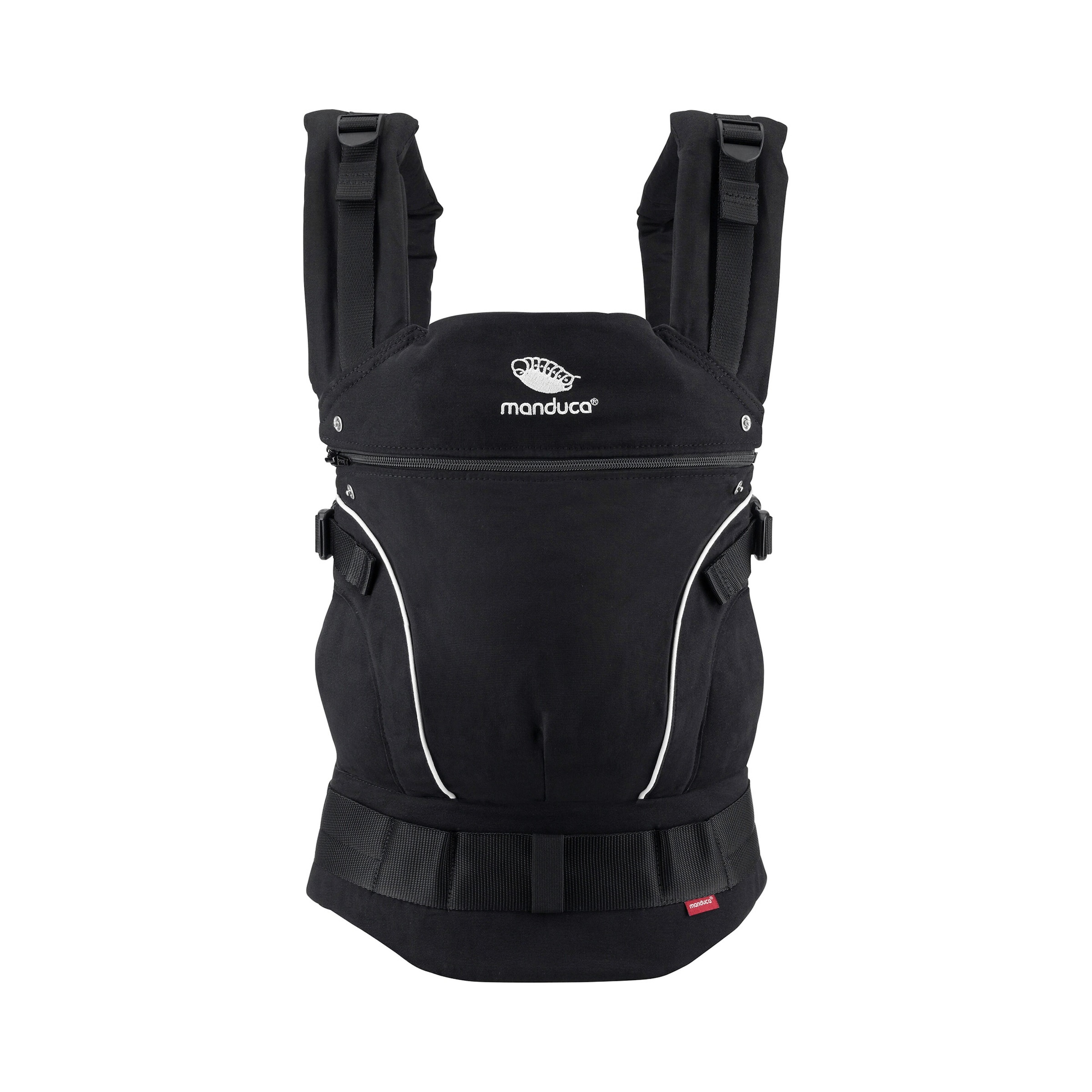 Manduca® First Pure Cotton Babytrage, 3 Tragepositionen