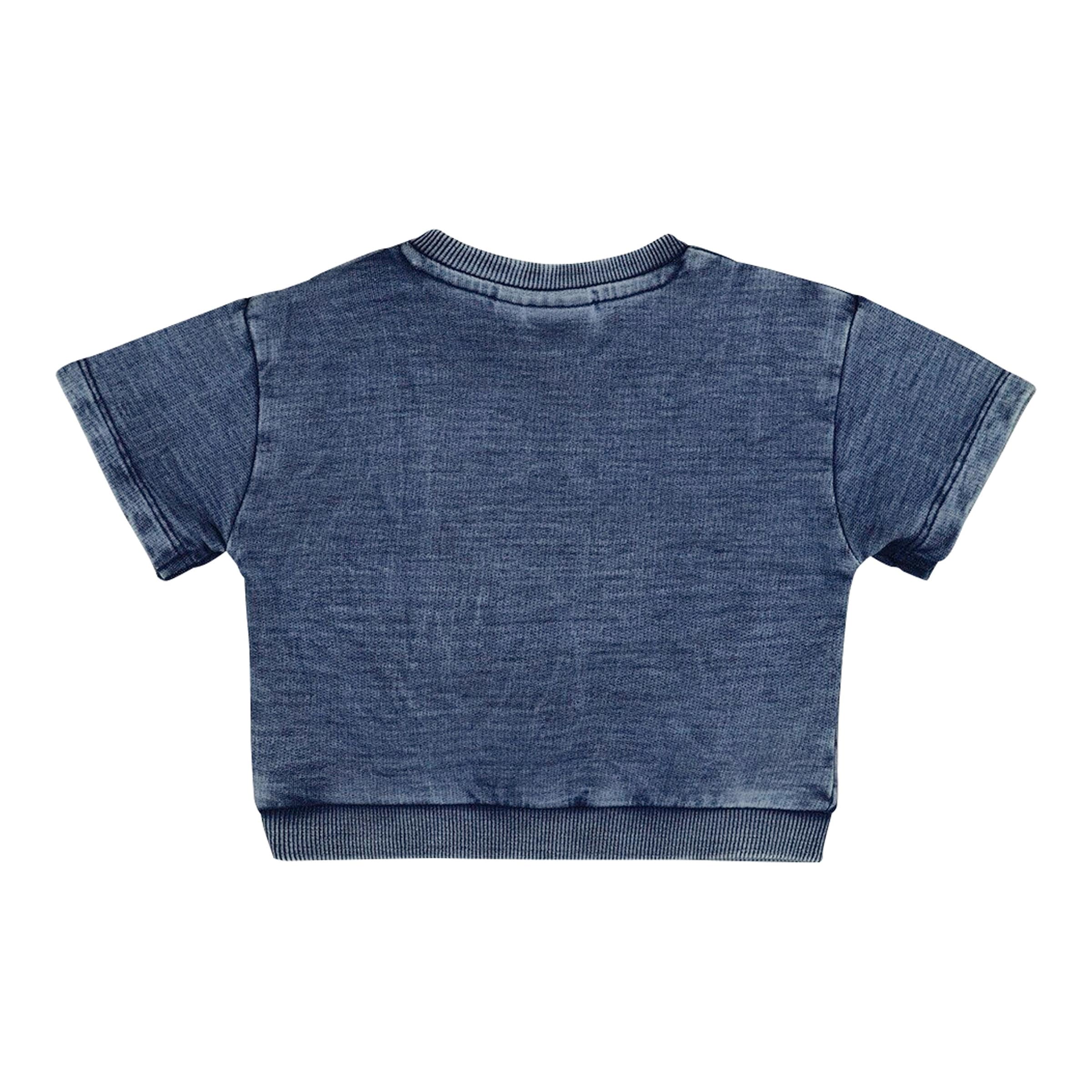 Feetje T-Shirt mit Bauchtasche denim