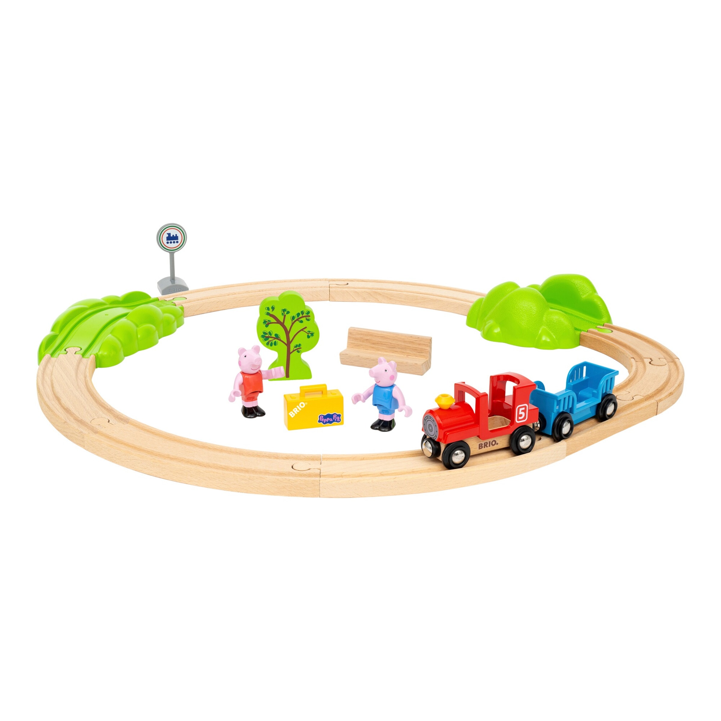 Brio Eisenbahn-Set Peppa Wutz