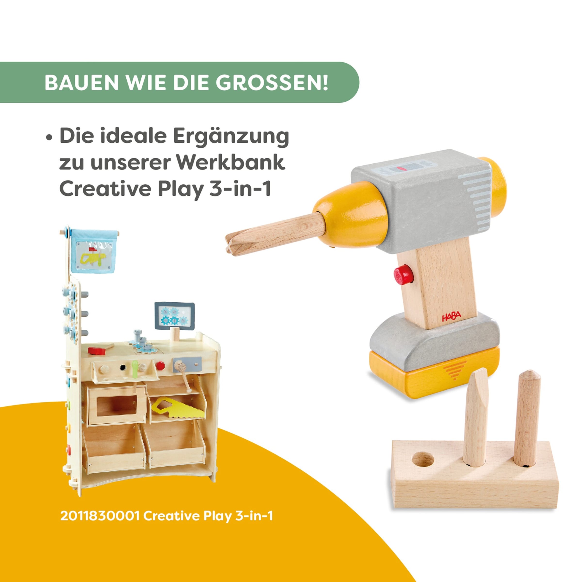 Haba Bohrmaschine - Creative Play