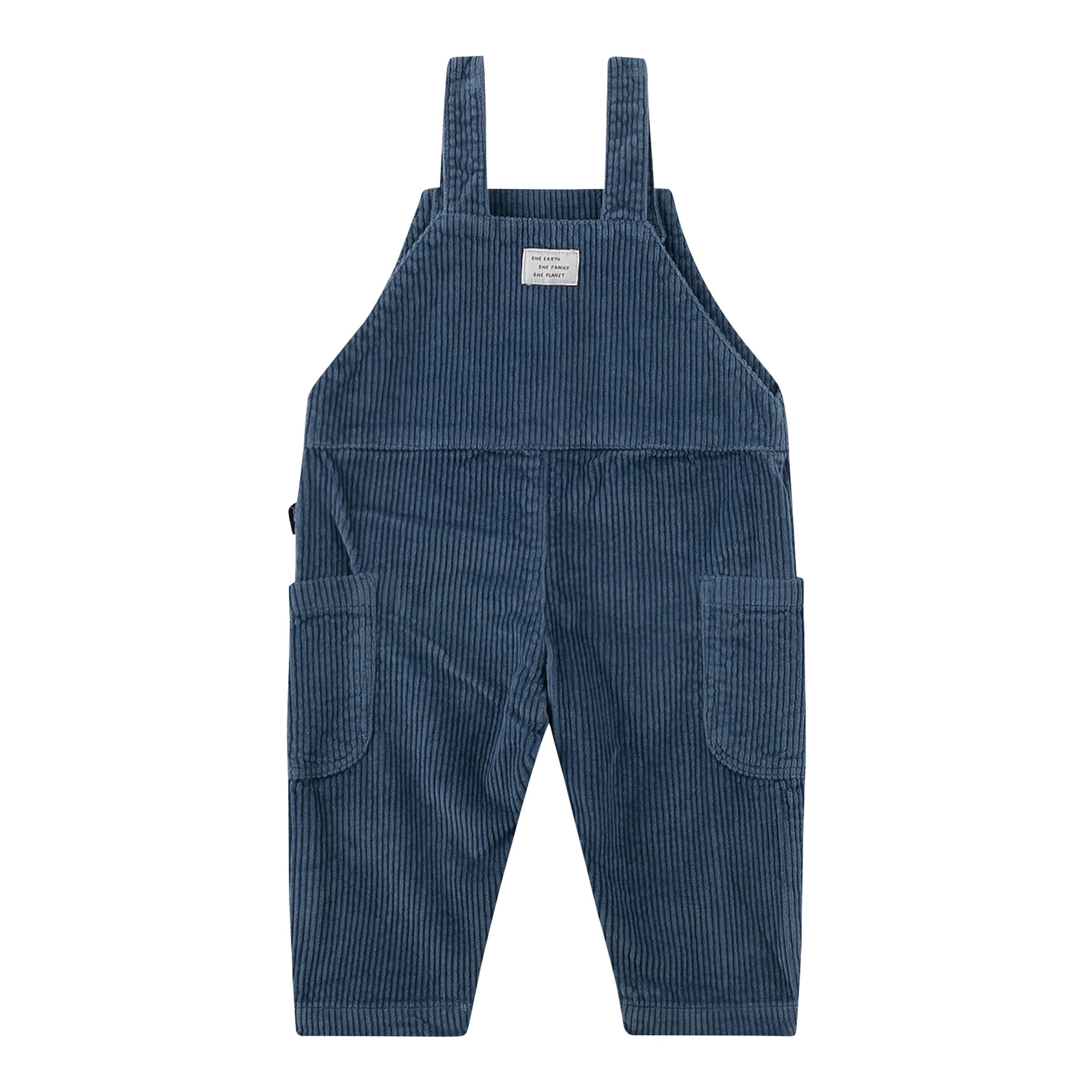 Sanetta Cord-Latzhose mit Taschen