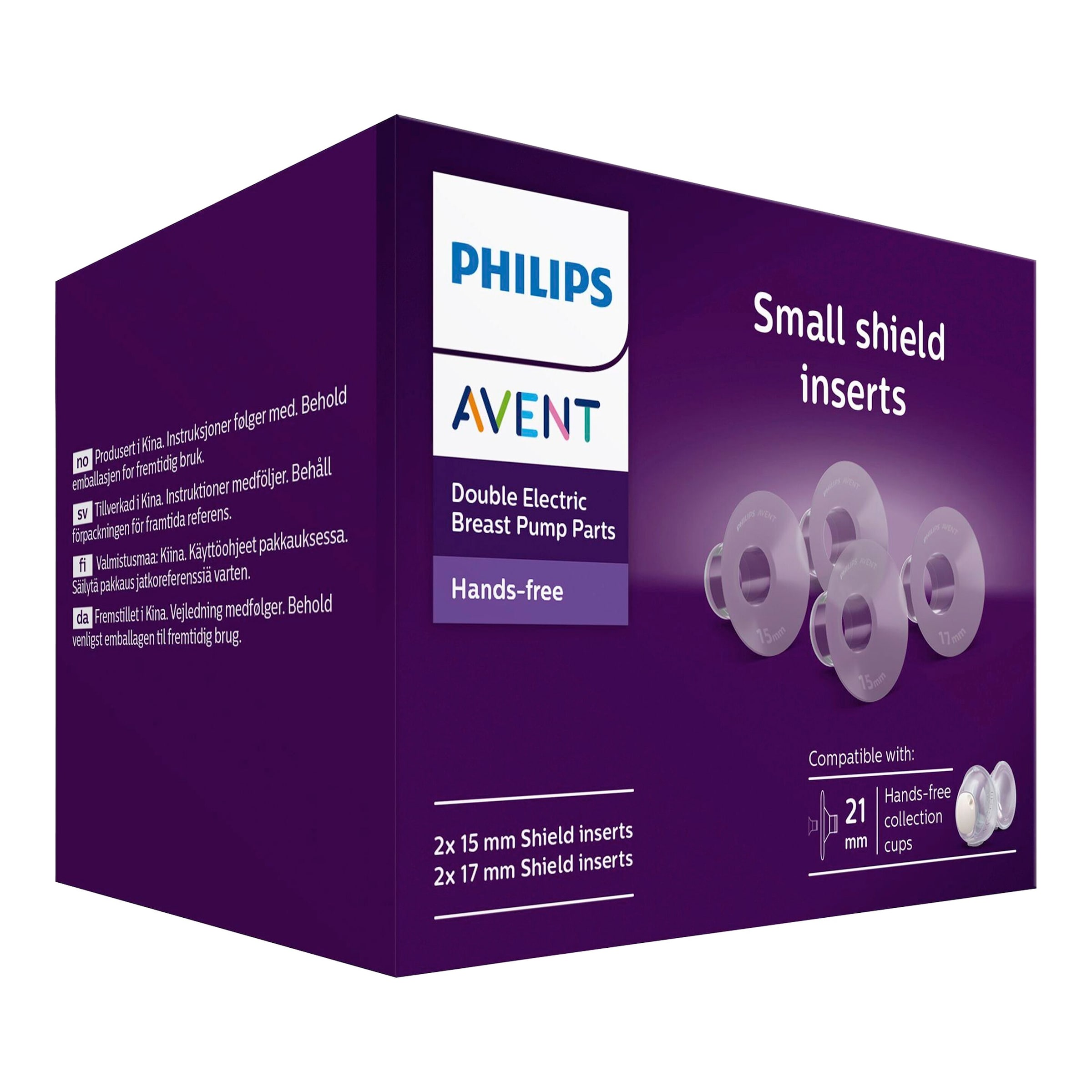 Philips Avent Brustkisseneinsätze 15 mm / 17 mm SCF554/11