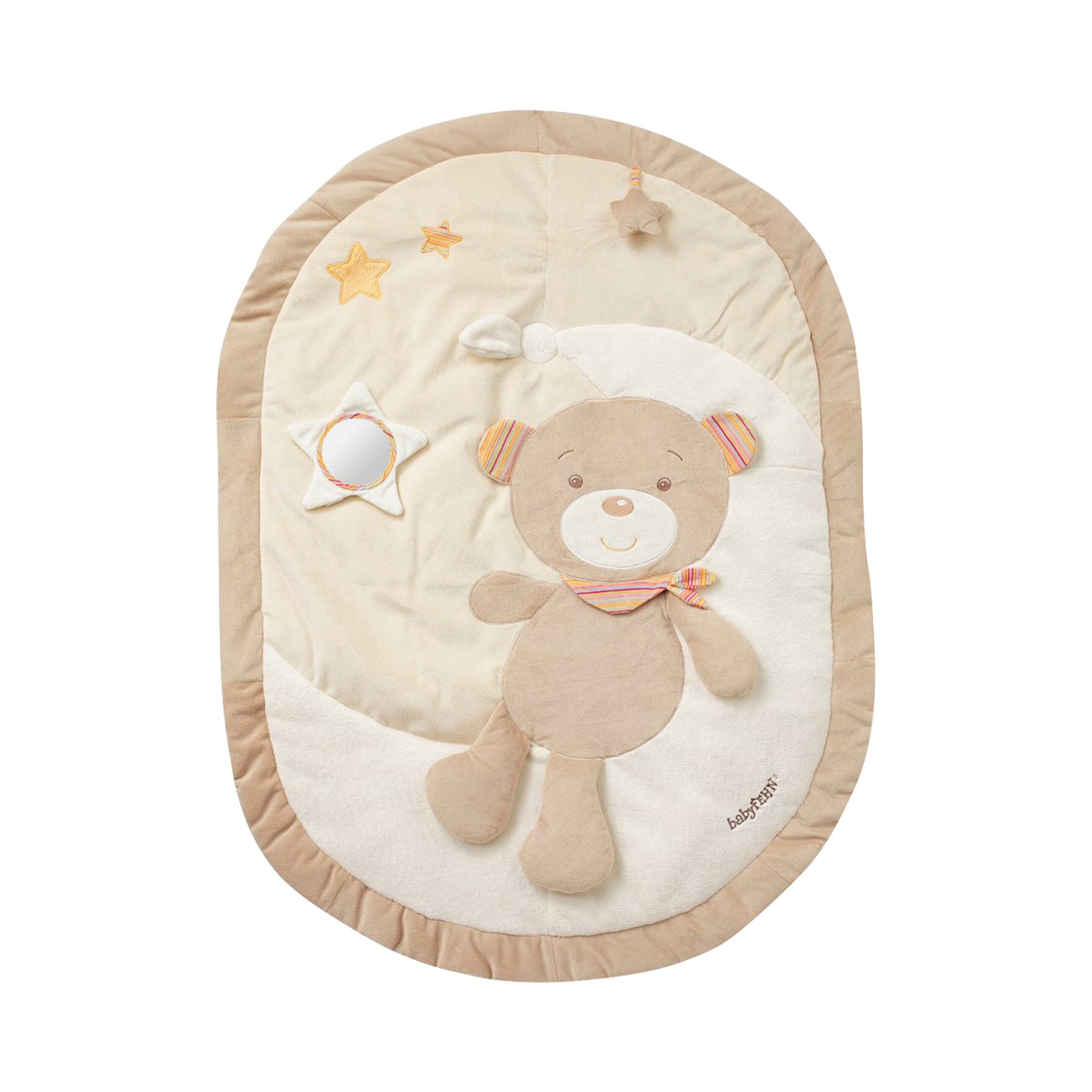 Fehn Spielbogen mit 3-D-Activity-Decke Teddy Rainbow