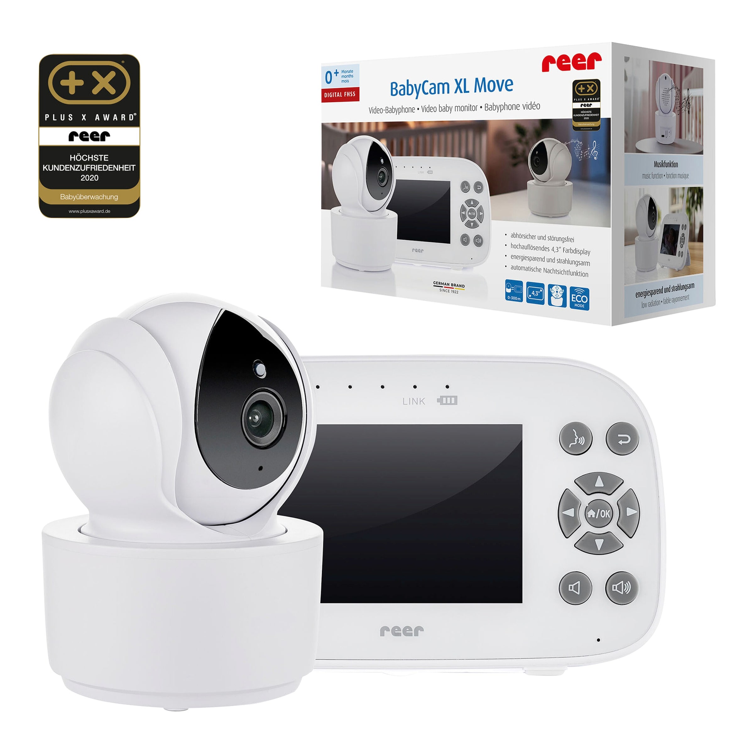 Reer Babyphone mit Kamera XL Move