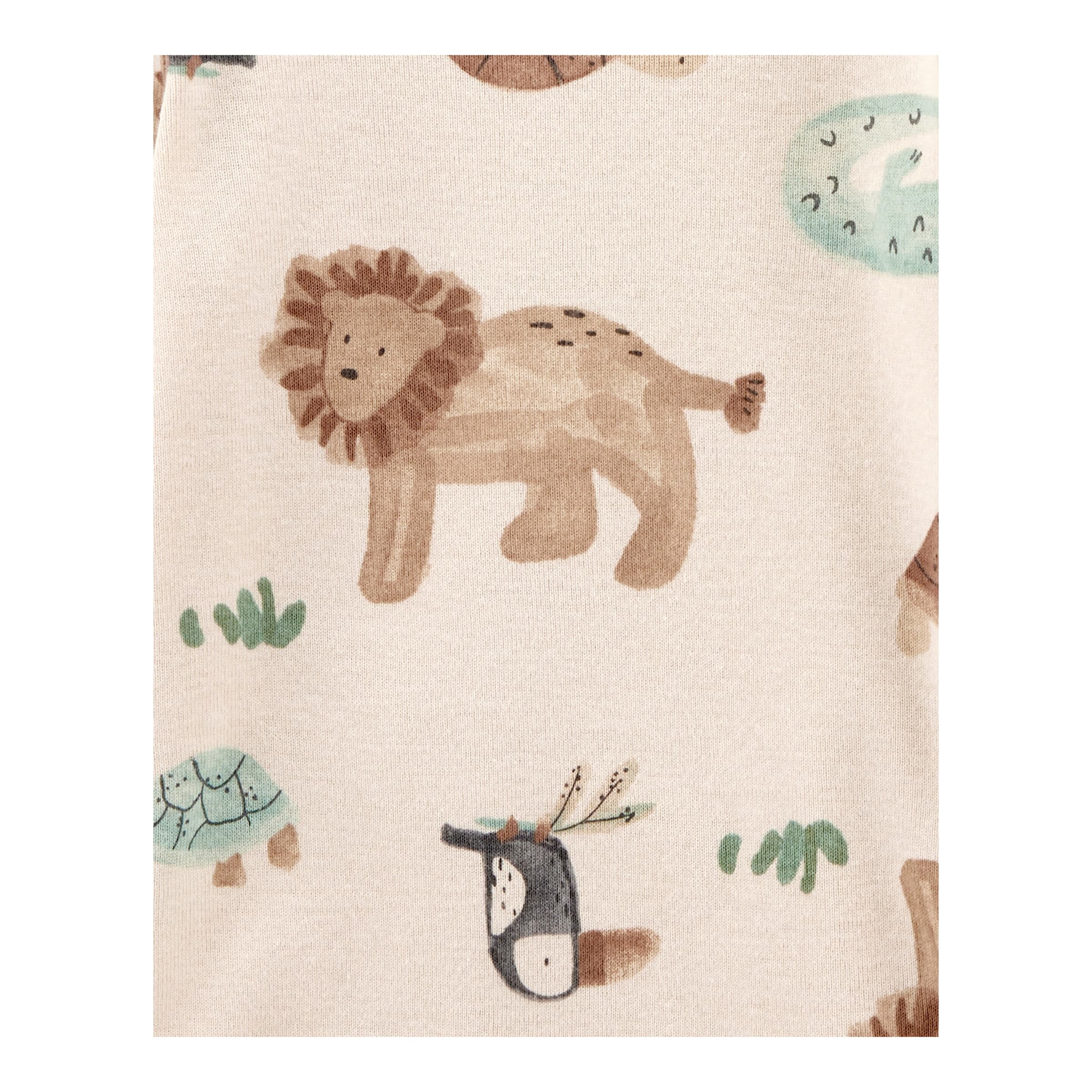 Carter's 4er-Pack Bodys langarm Tiere Ringel