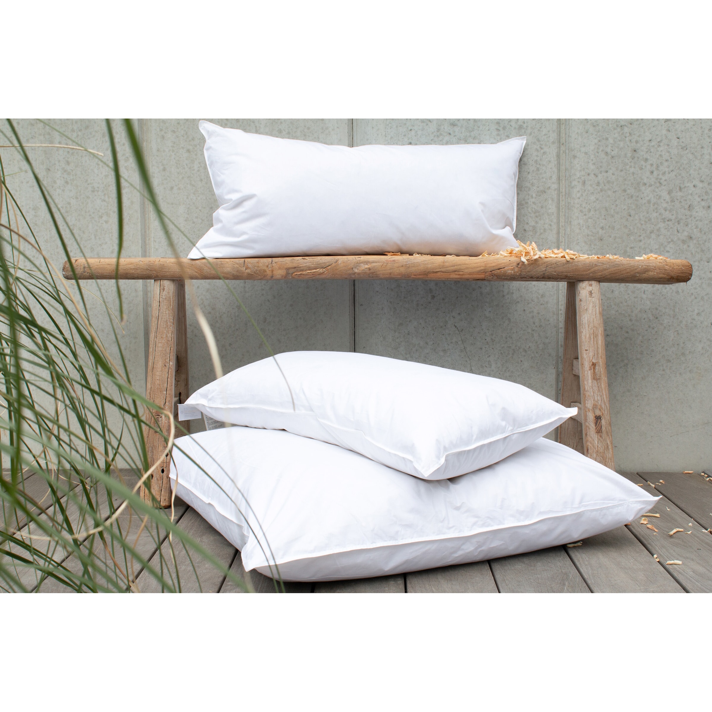 Feder-Daunen Kopfkissen 'Zirbe'