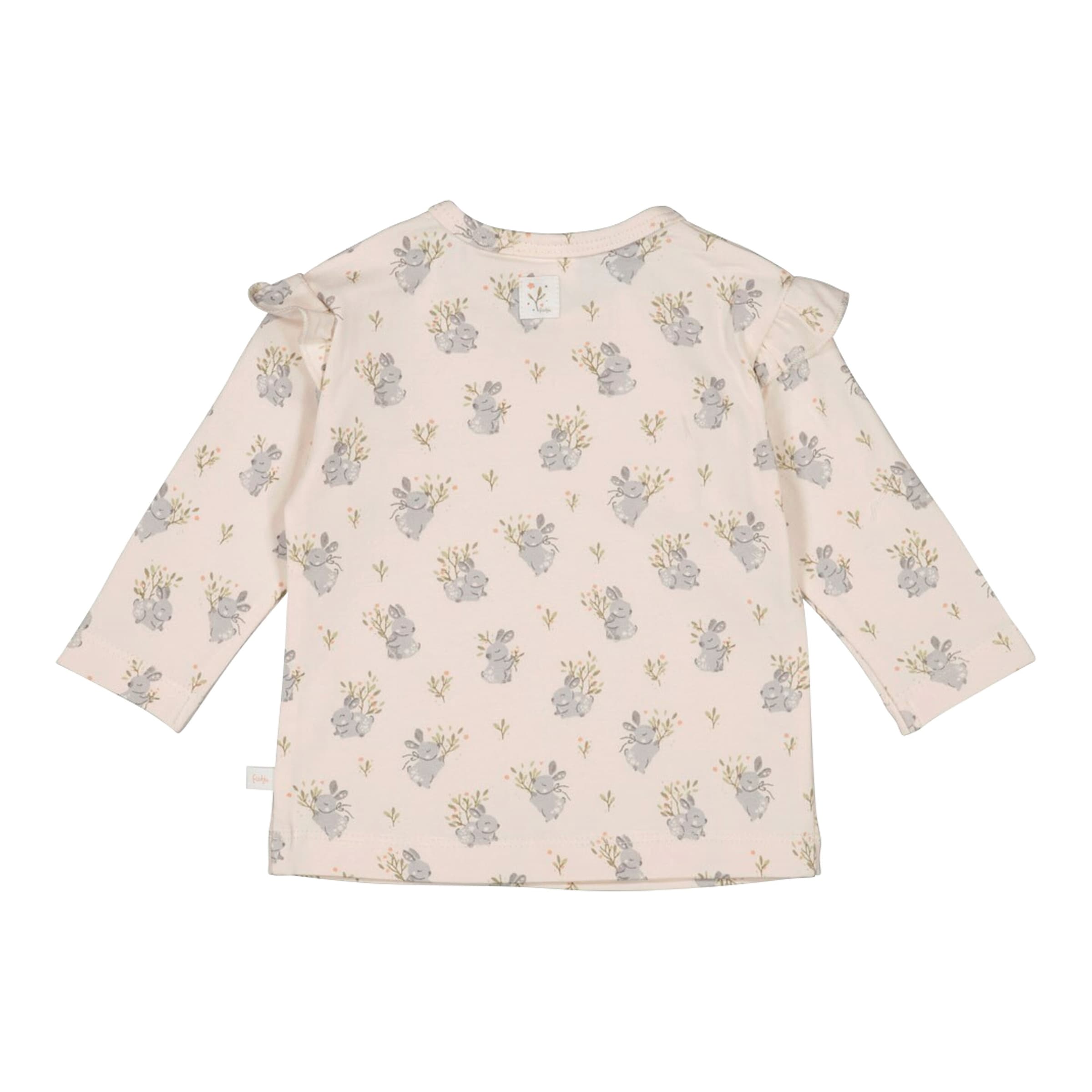 Feetje Shirt langarm Hasen Rüschen