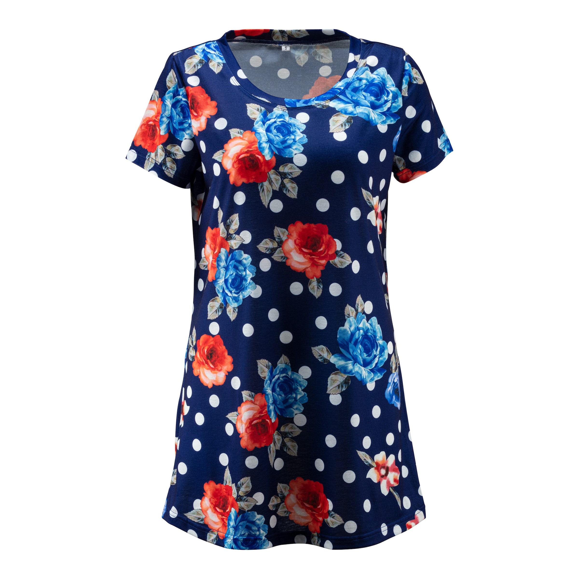 Leggings-Shirt „Rosen/Punkte“