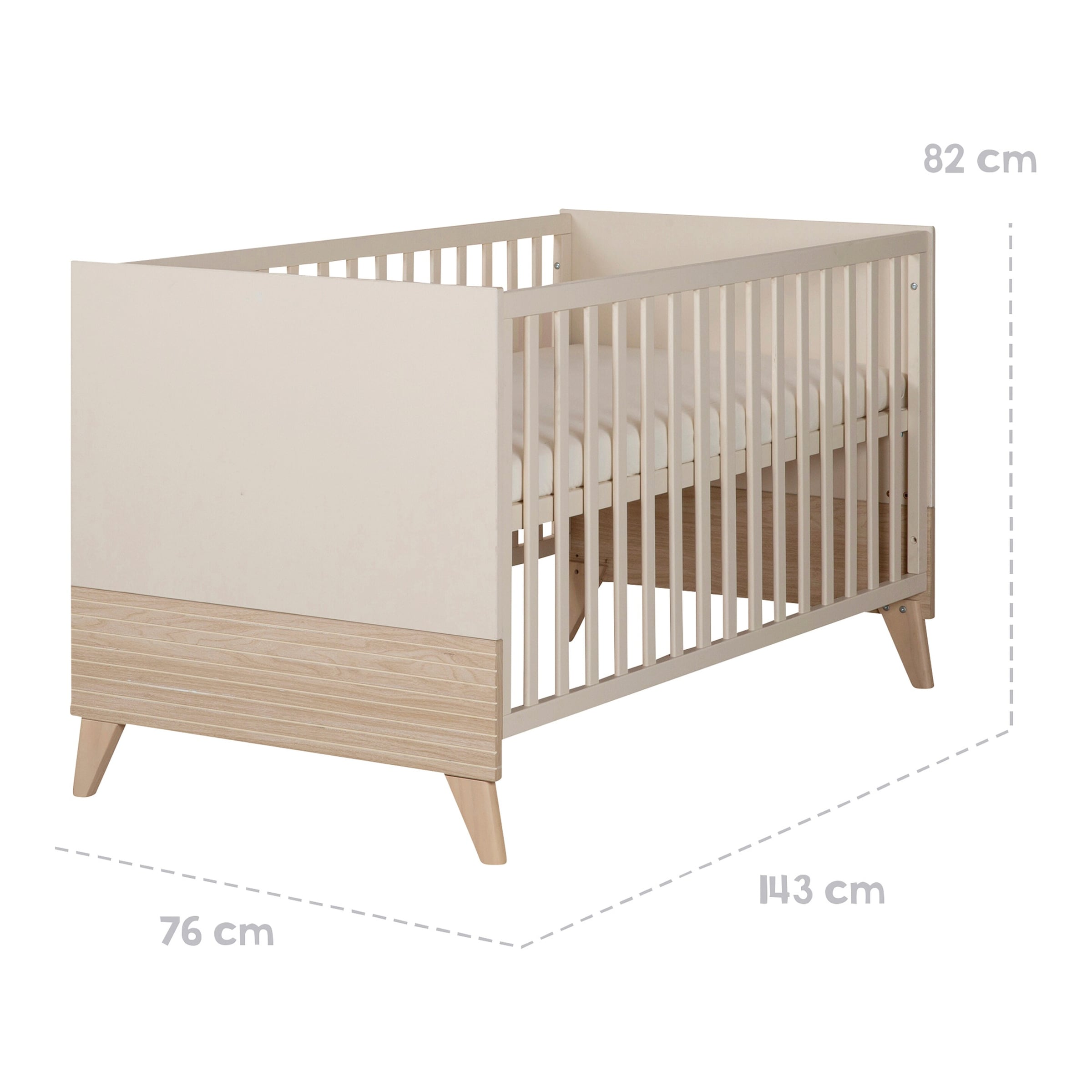 Roba Babybett 70x140 cm Sidney