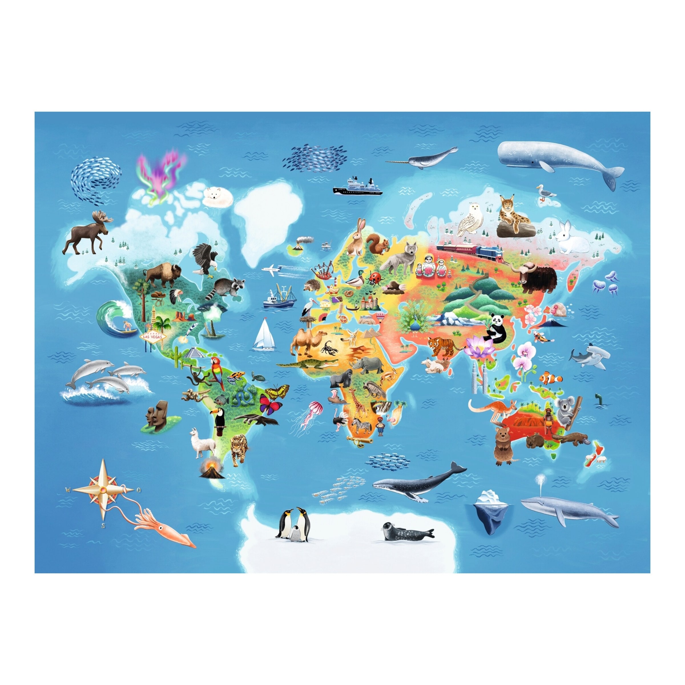 Haba Puzzle Weltkarte