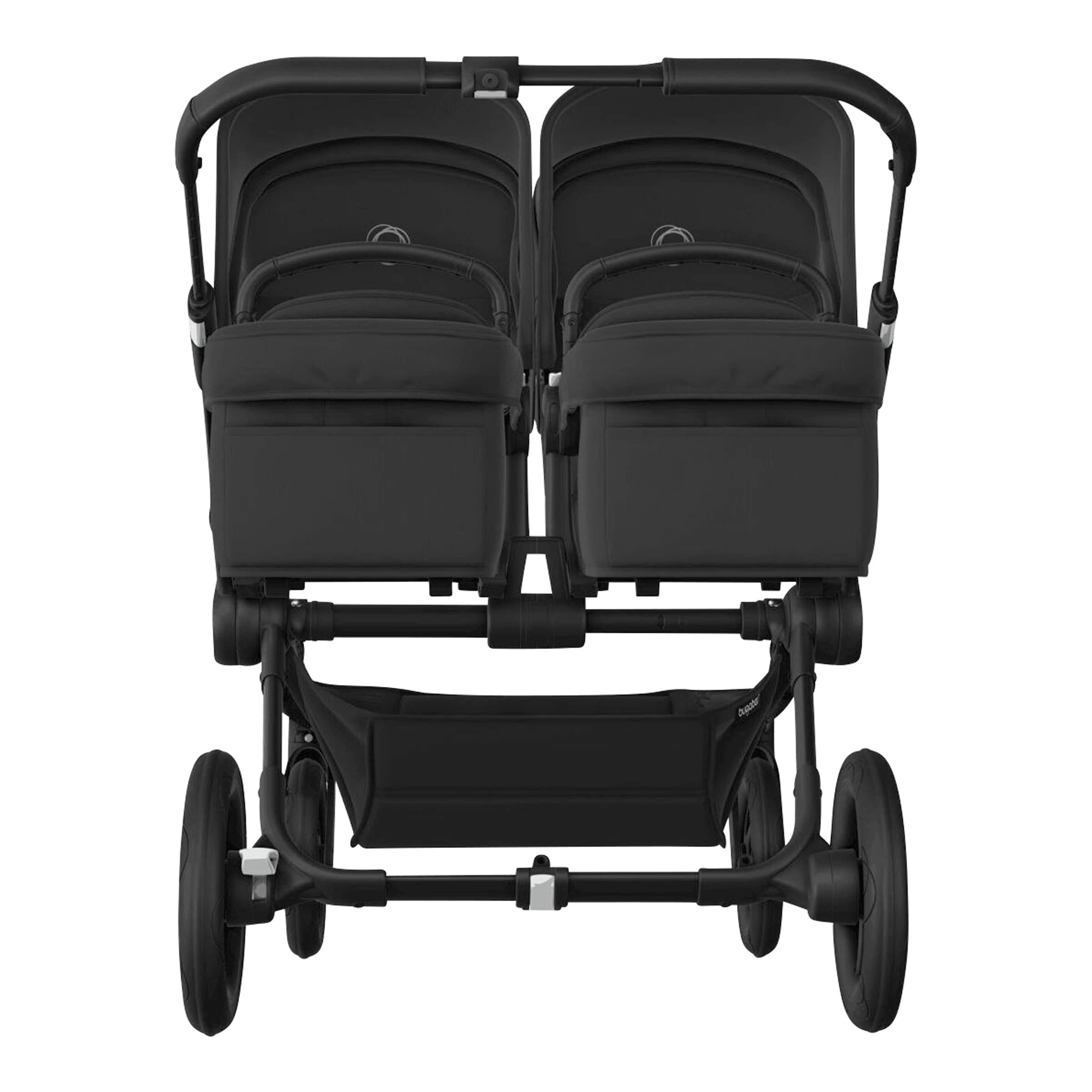 Bugaboo Donkey 5 Zwillings- und Kinderwagen Geschwisterwagen Bundle Twin schwarz