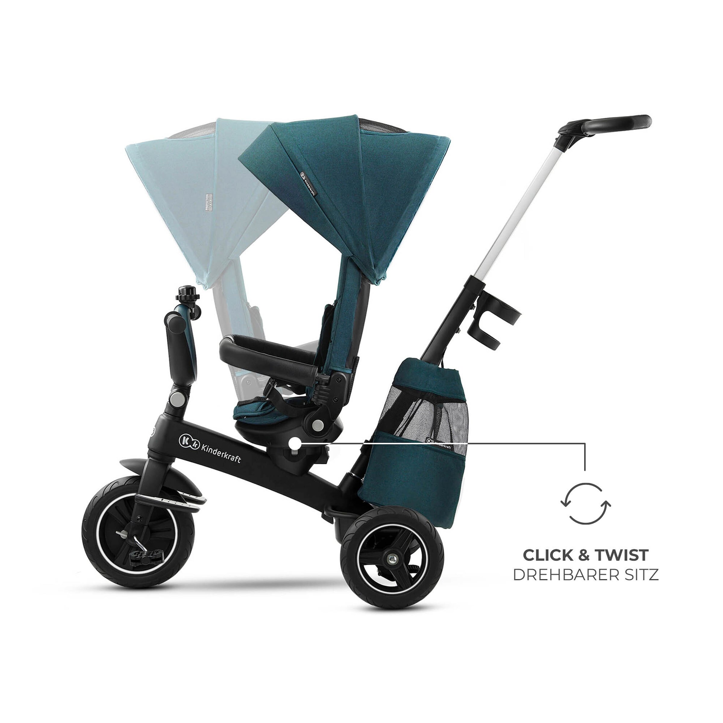 Kinderkraft Dreirad EASYTWIST