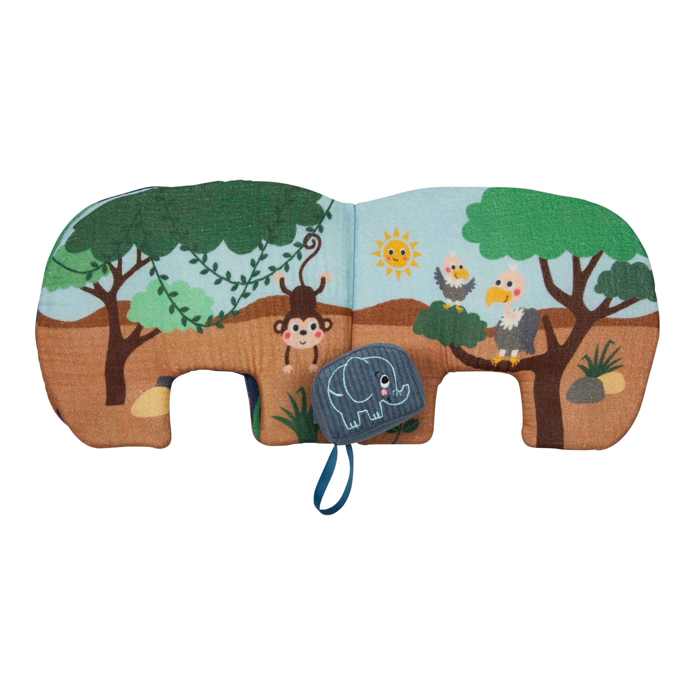 Coppenrath Die Spiegelburg CosyBooks: Babys Spielbuch - Kleiner Elefant