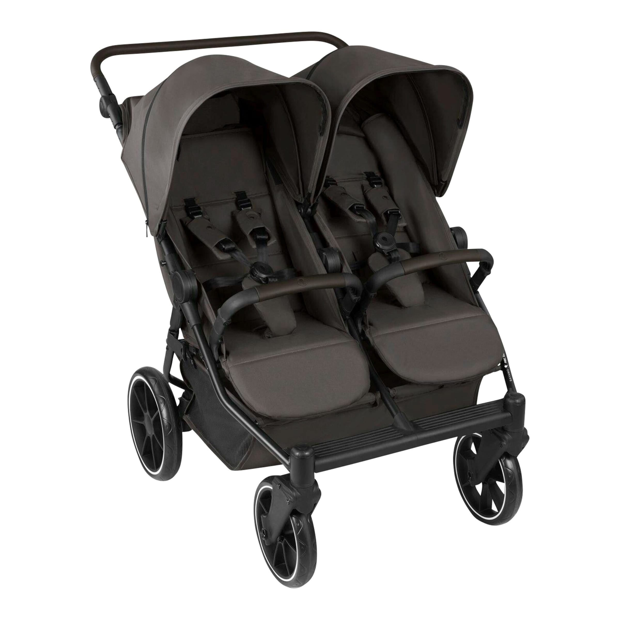 Abc Design Zwillings- und Kinderwagen Geschwisterwagen Bayamo braun