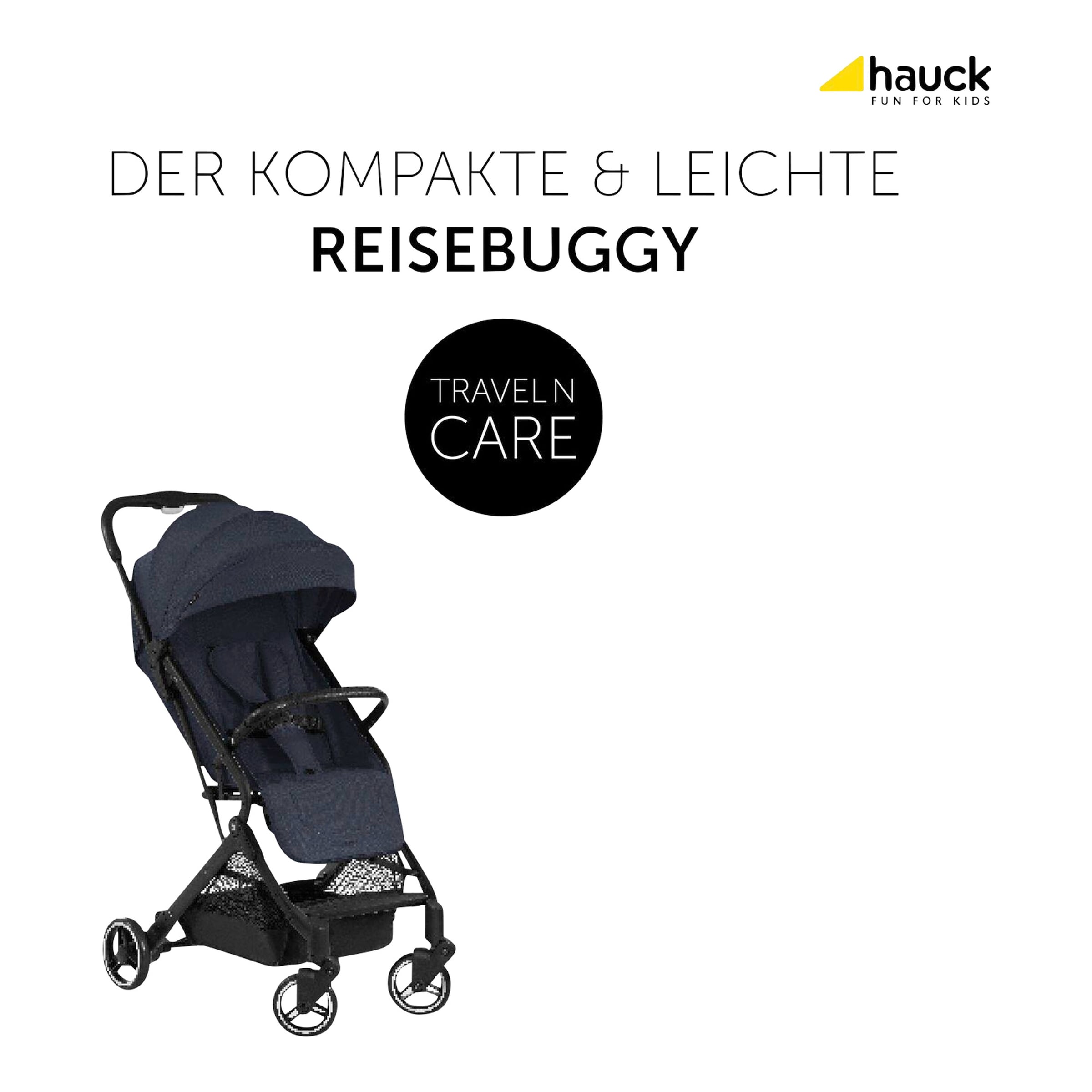 Hauck Buggy TravelNCare blau