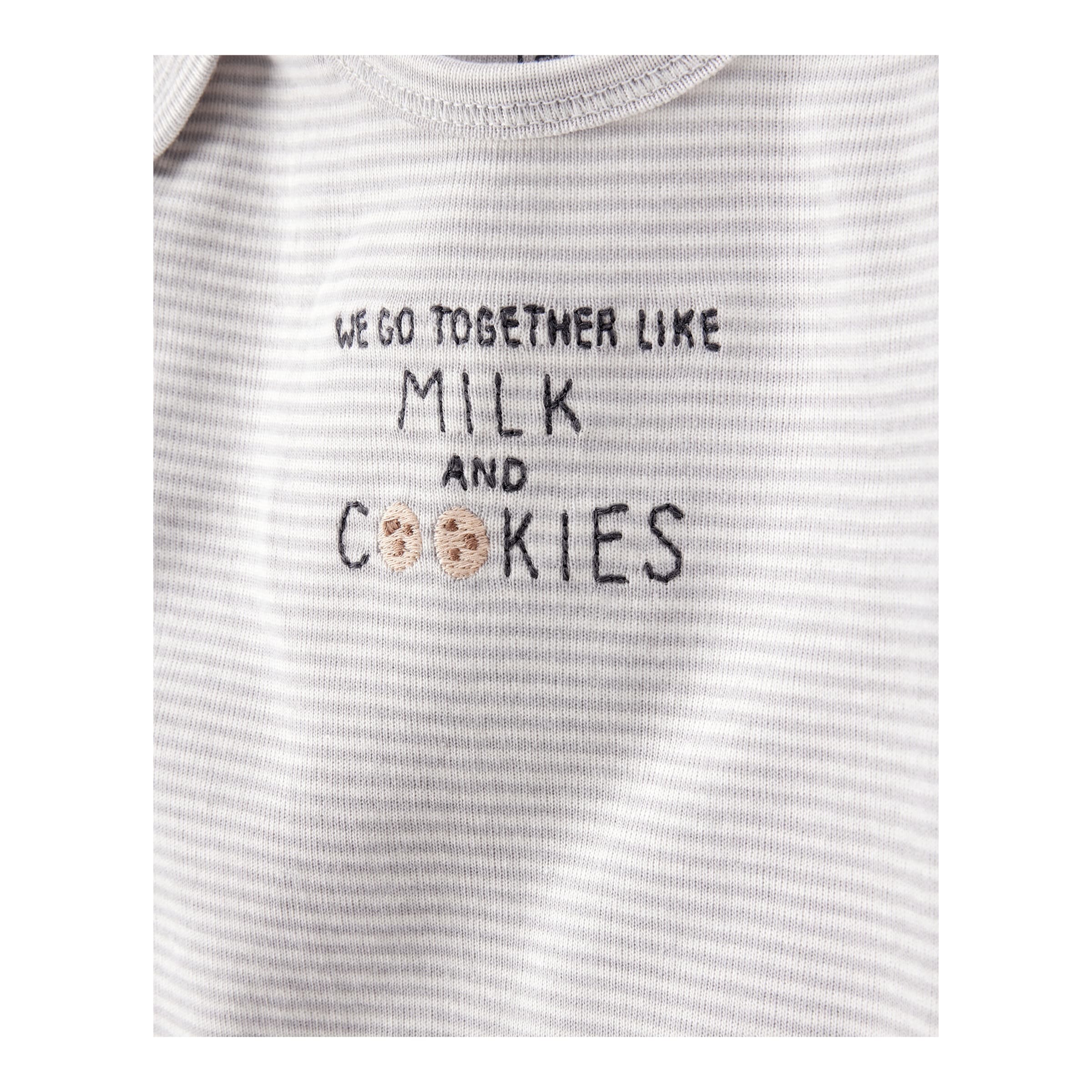Carter's 3-tlg. Set 2 Bodys kurzarm und Jogginghose Cookies