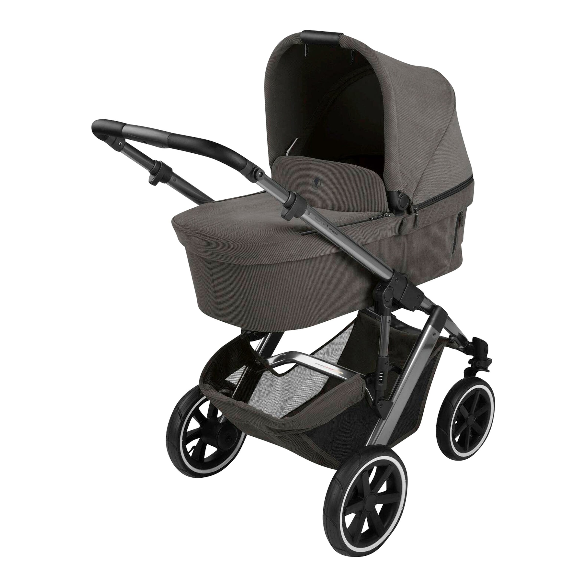 Abc Design Kombikinderwagen Salsa 5 Air Trio-Set inkl. Wickeltasche, Sonnenschirm, Regenschutz und Becherhalter beige