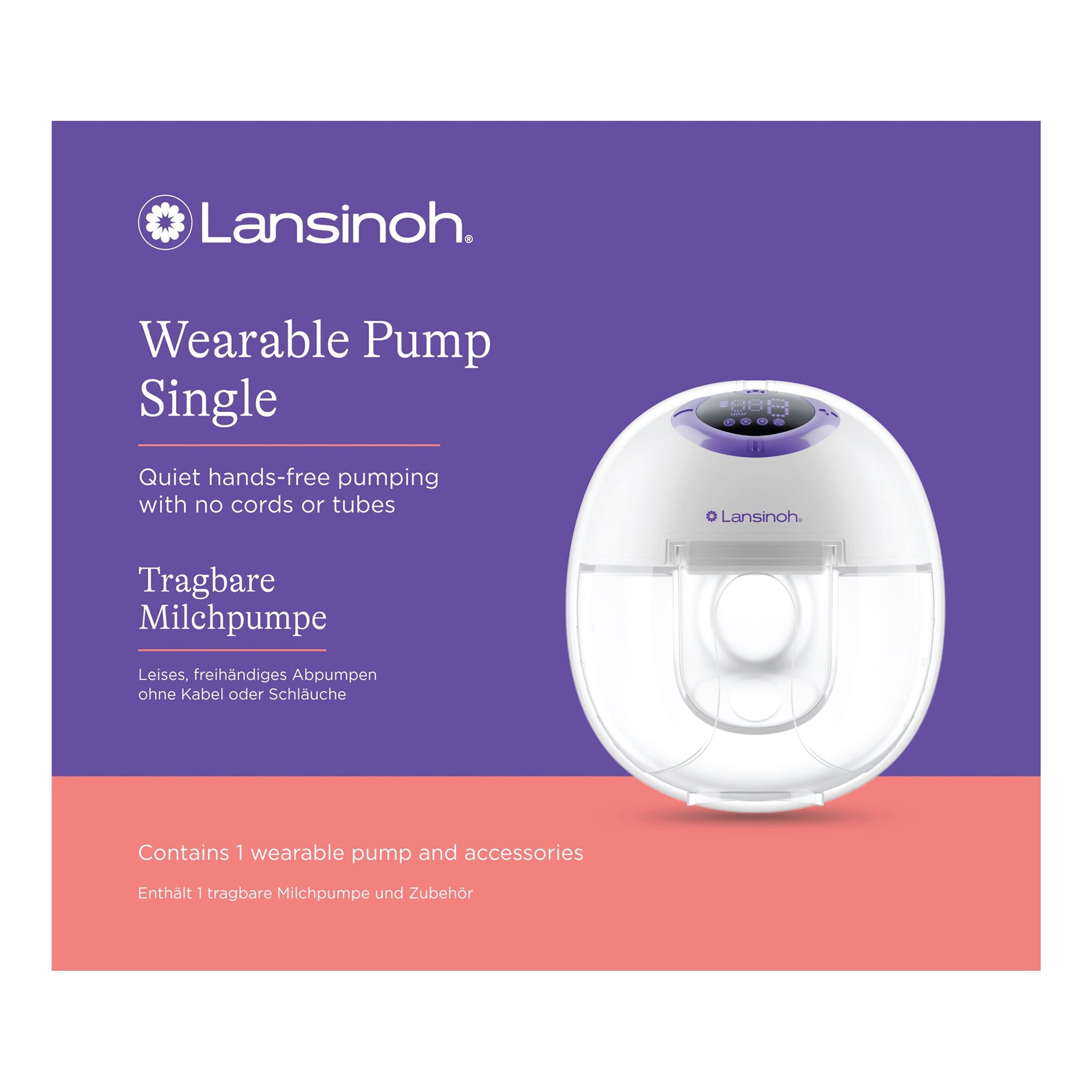 Lansinoh Elektrische Milchpumpe, tragbar