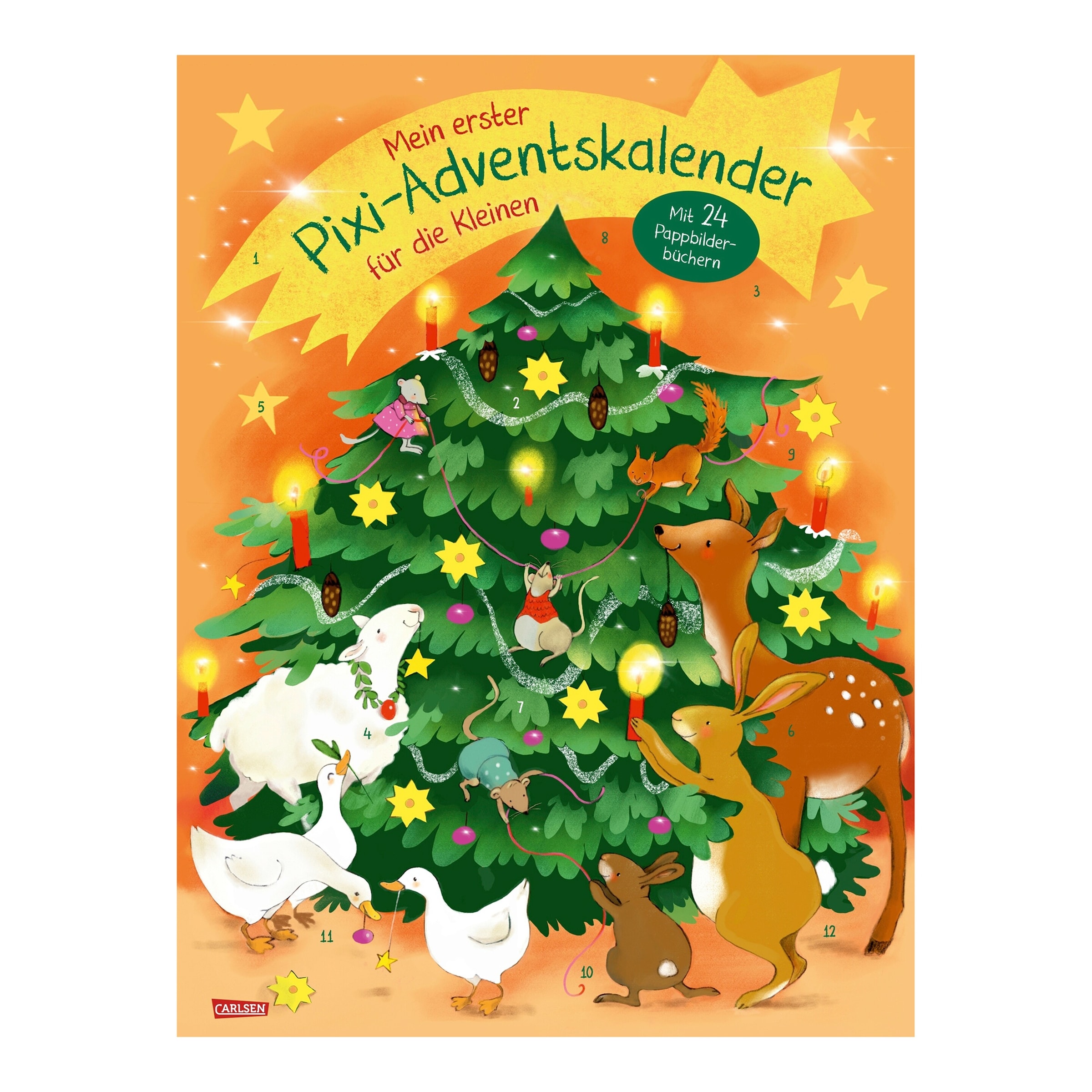 Carlsen Verlag Mein erster Pixi-Adventskalender für die Kleinen