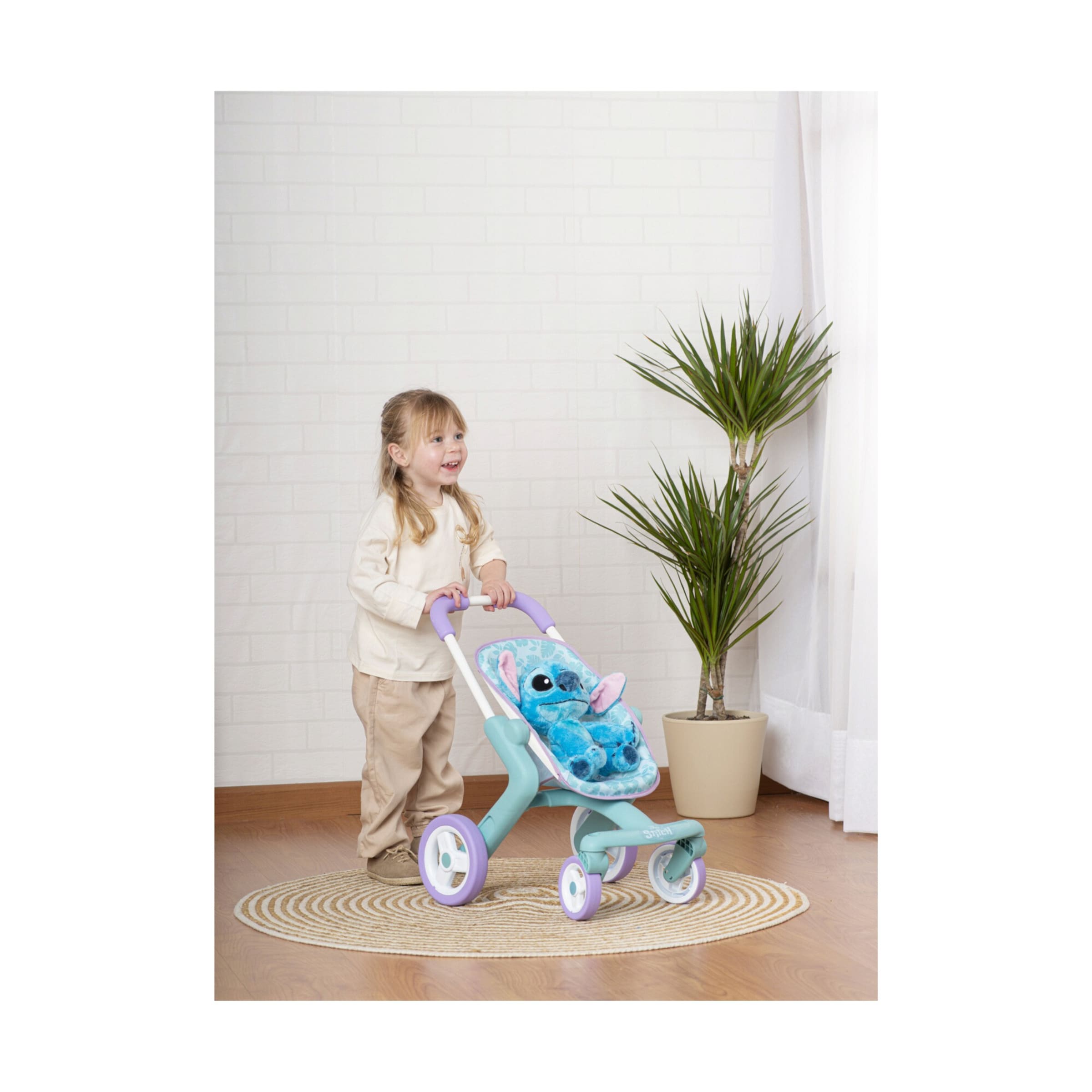Smoby Puppenwagen Stitch