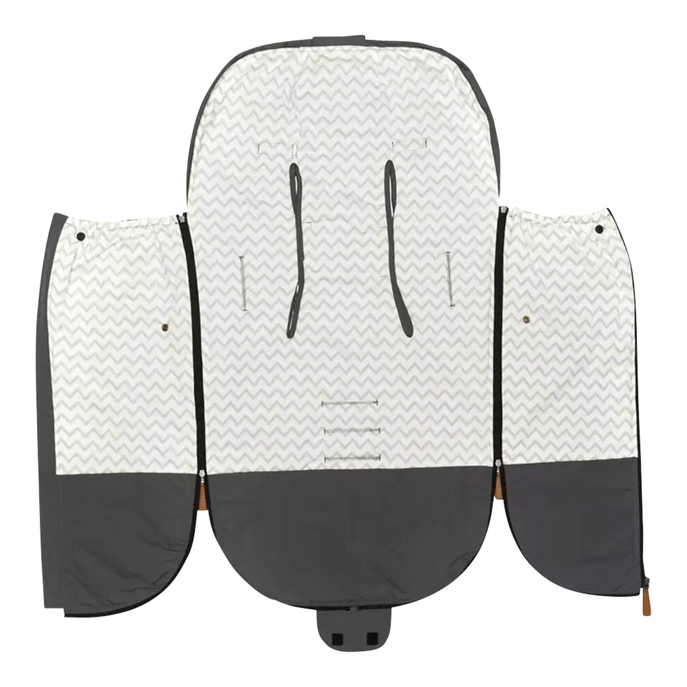 Fillikid Sommerfußsack Light Big für Kinderwagen, Buggy grau