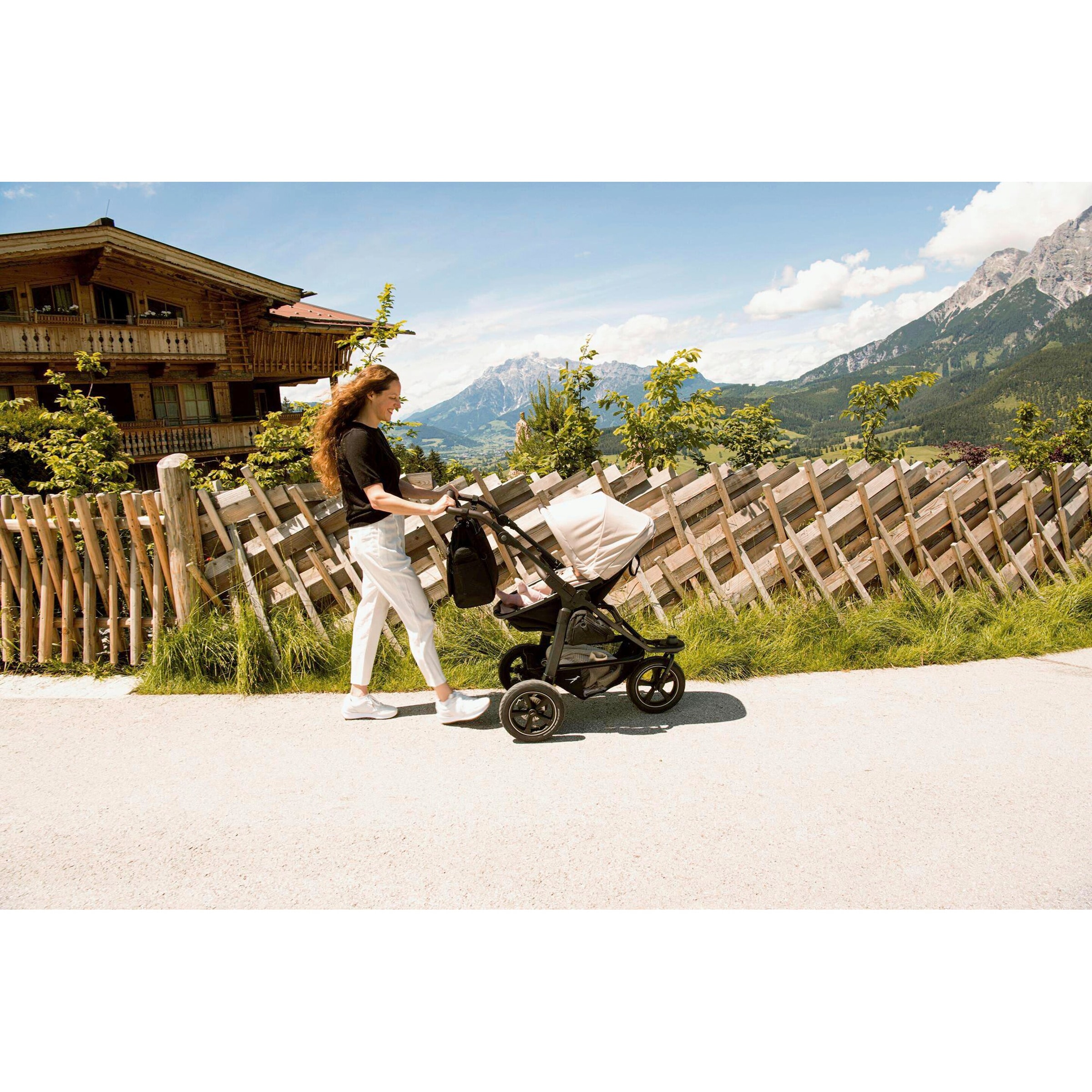 Tfk Wickeltasche schwarz