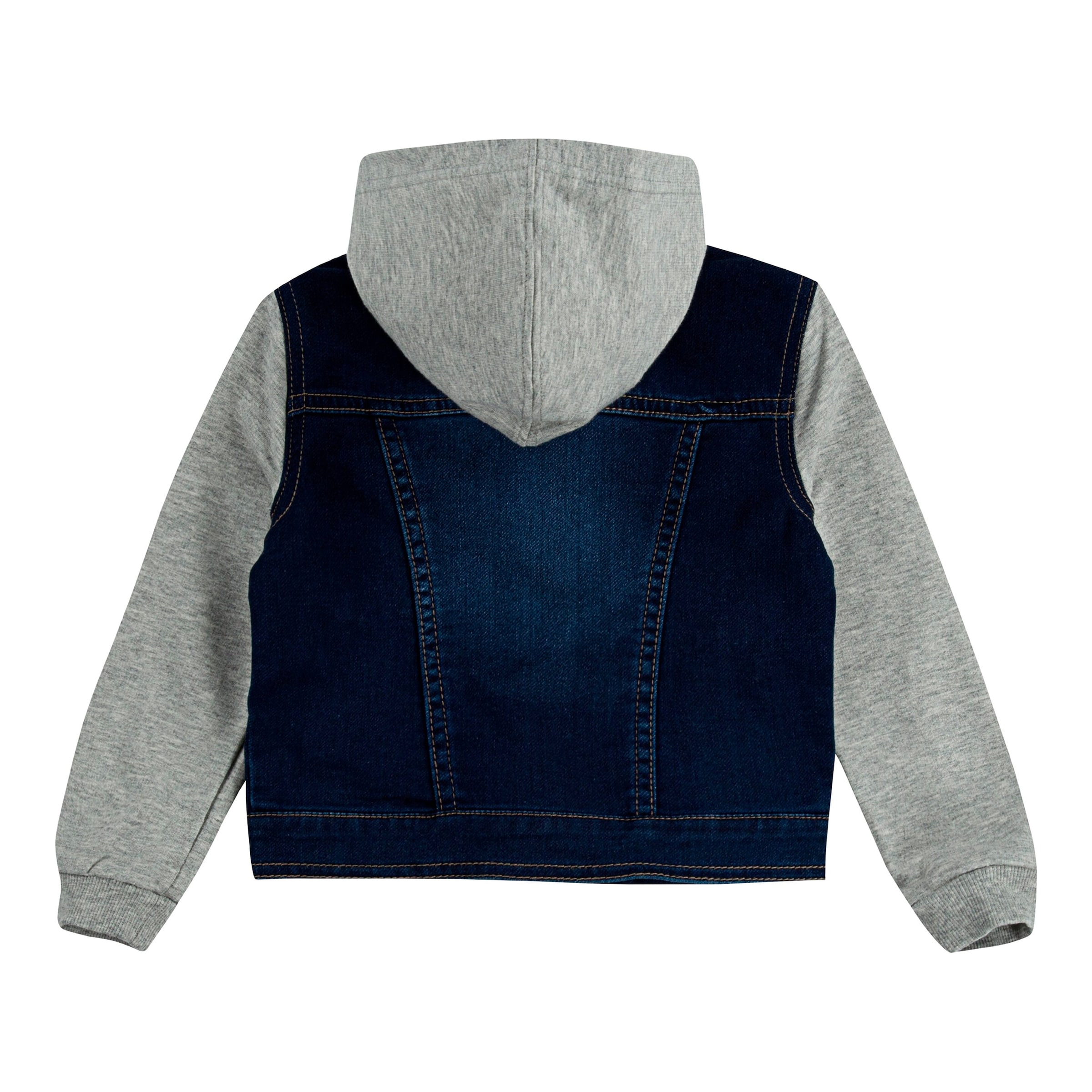 Levi`S Kids Jeansjacke mit Sweatärmel und Kapuze