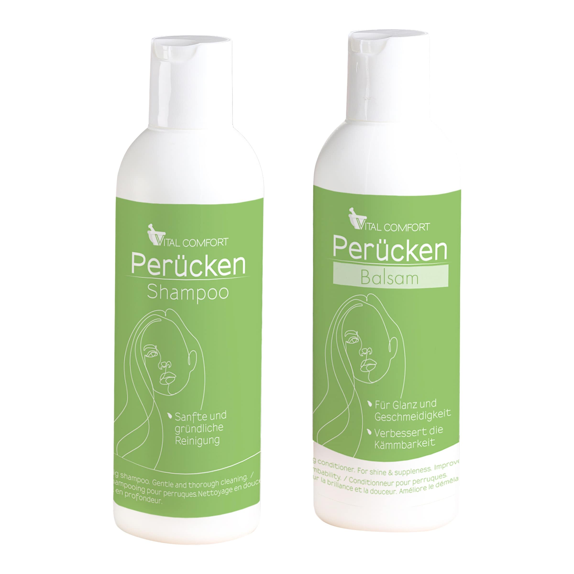 Perückenpflege-Set, 2-teilig