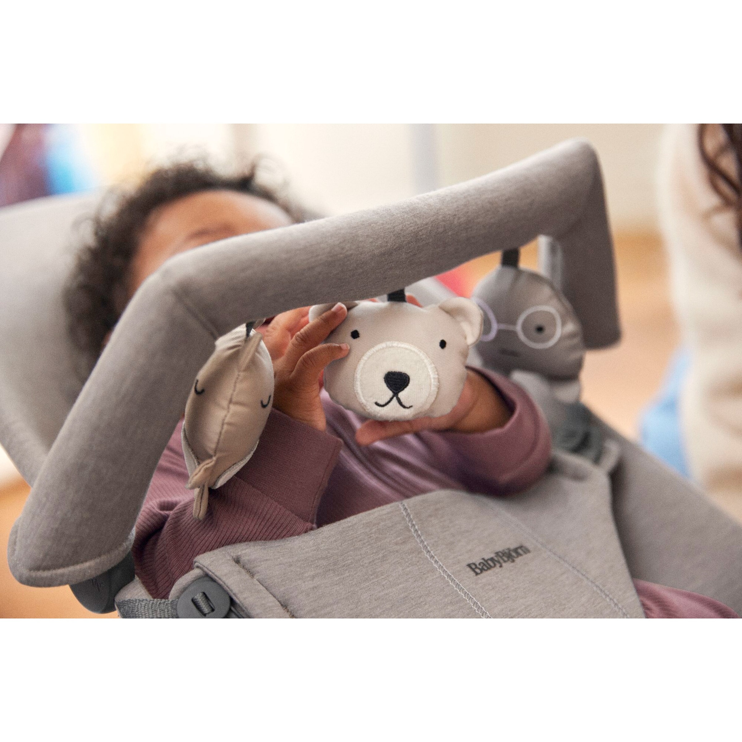 Babybjörn Spielzeug für Babywippe Soft Friends