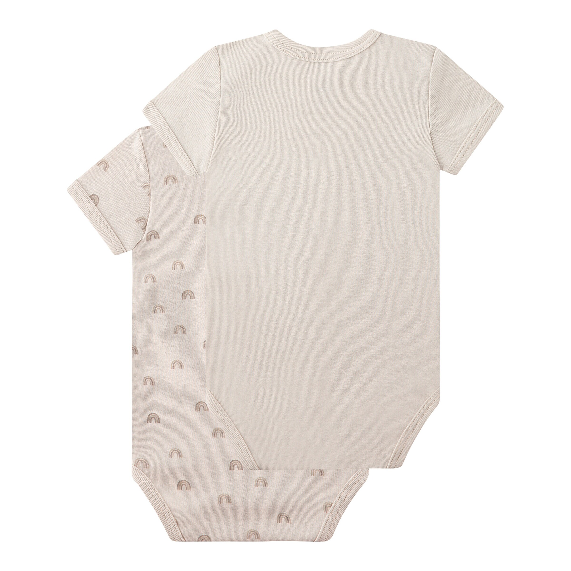 Sanetta 2er-Pack Bodys kurzarm Regenbögen