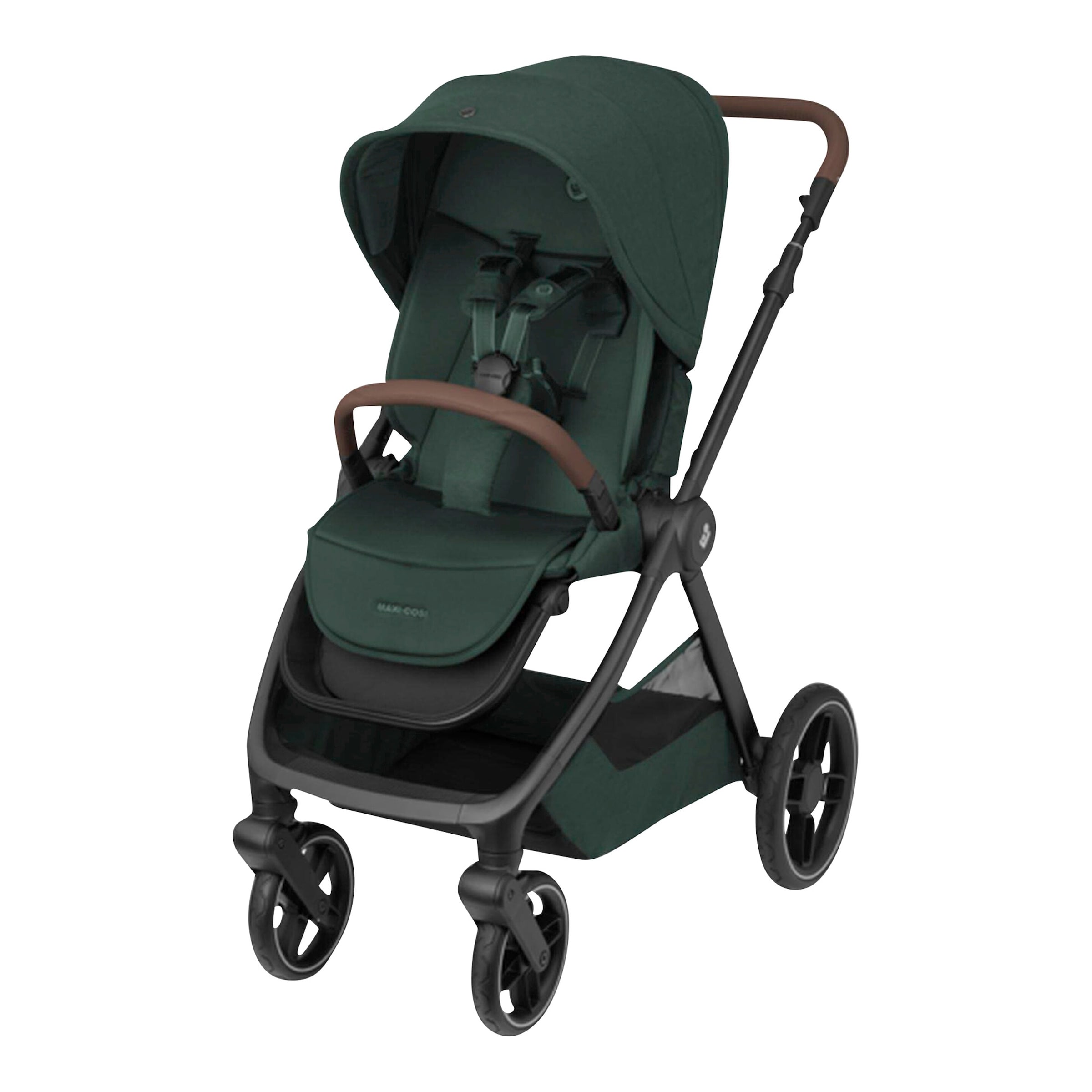 Maxi-Cosi Kombikinderwagen Oxford+ Travel-Set inkl. Pebble 360 Pro 2, Familyfix 360 Pro und Zubehör-Set gruen