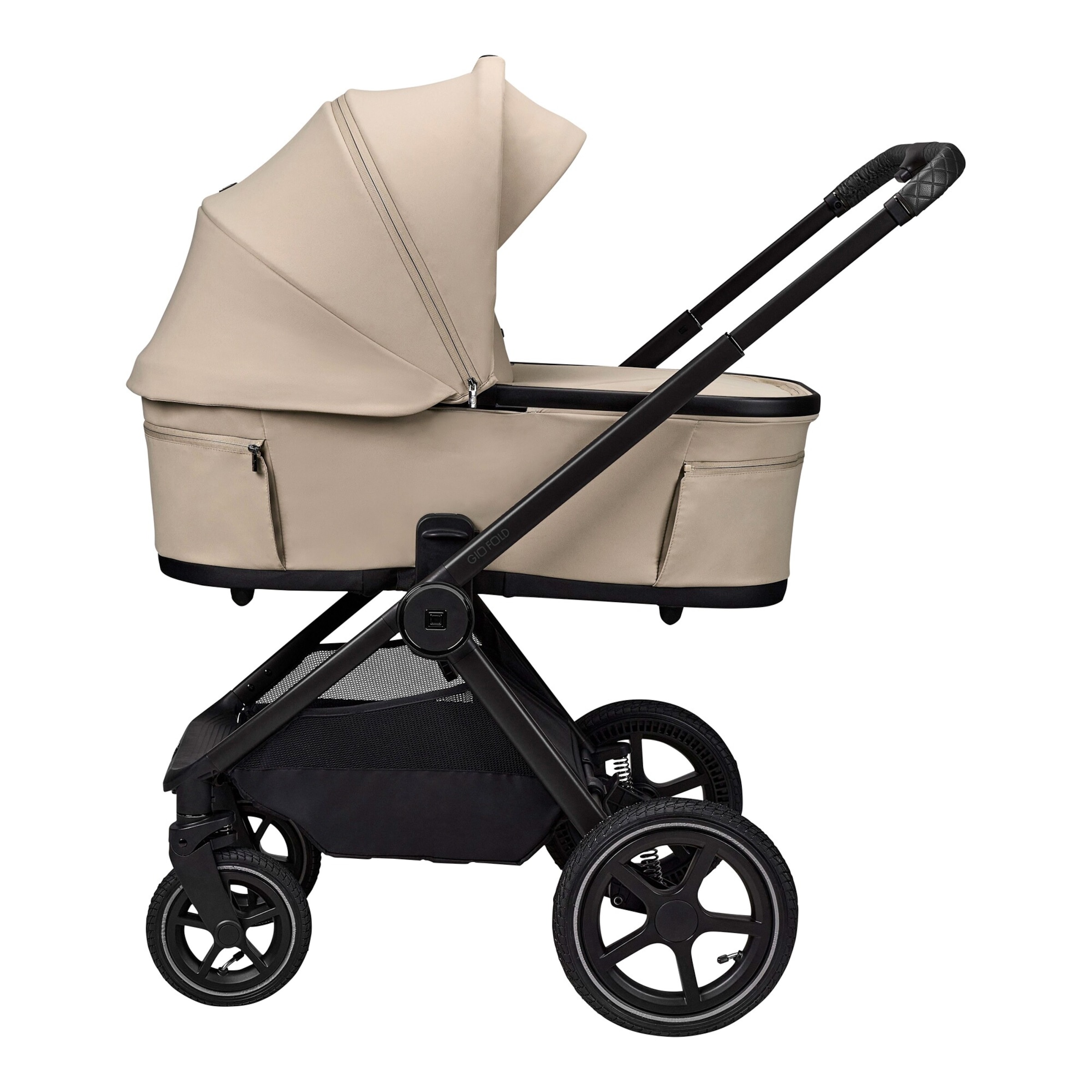 Moon Diamond Kombikinderwagen GIO FOLD Air beige