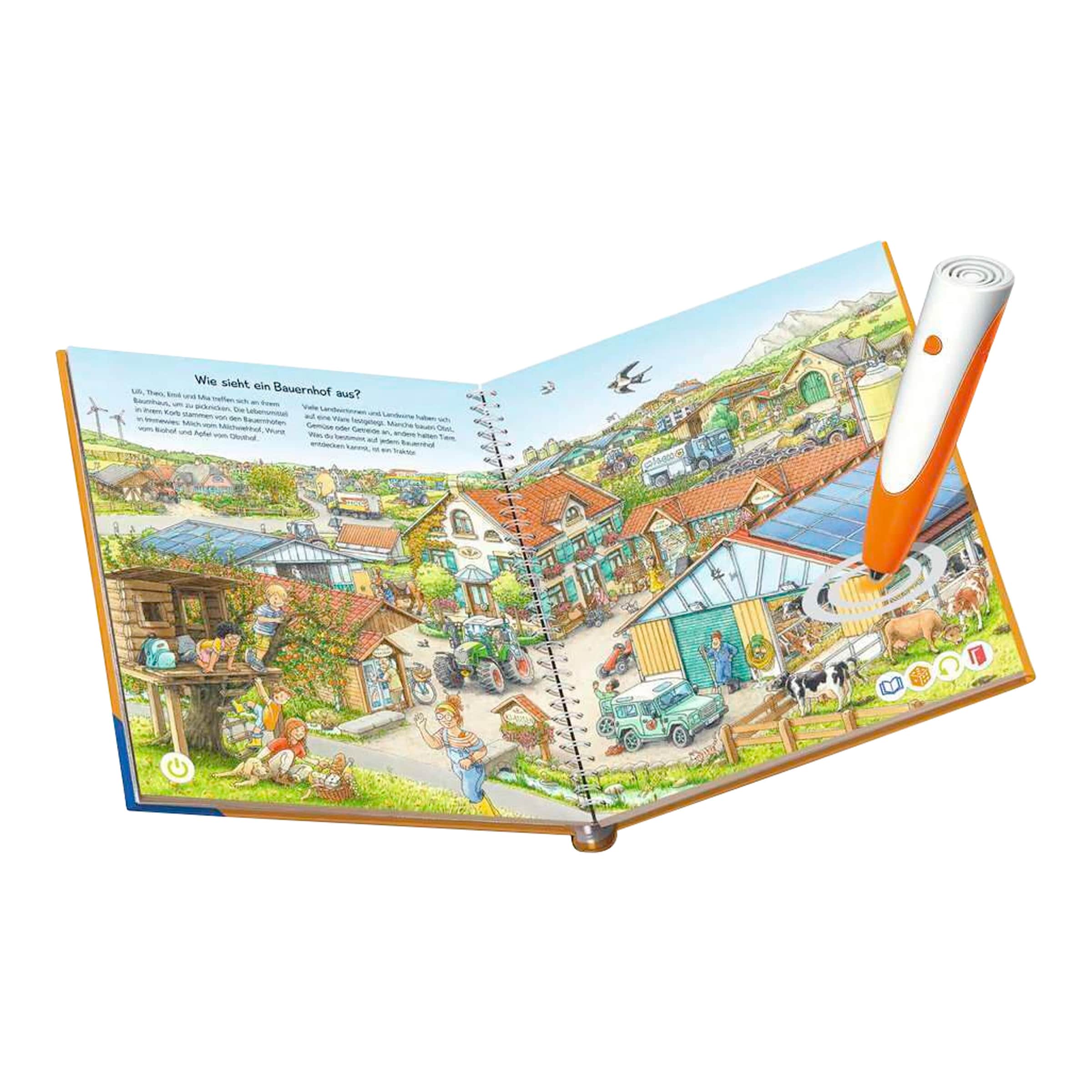 Ravensburger Tiptoi Starter-Set Stift & Buch - Auf dem Bauernhof