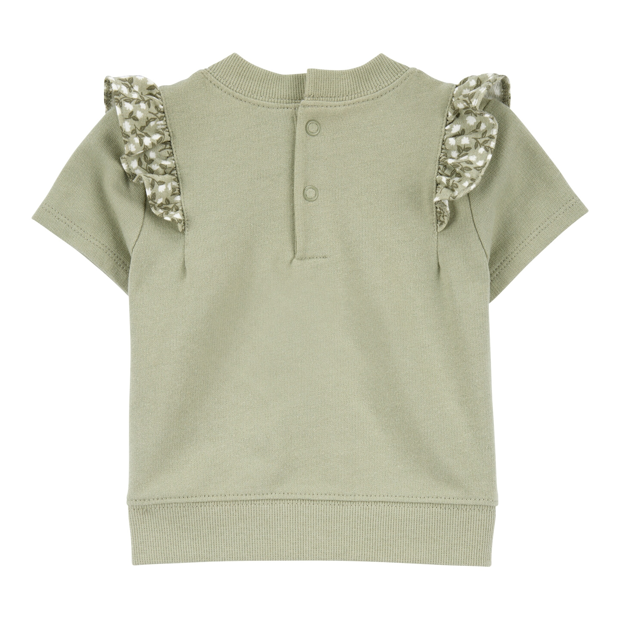 Carter's 3-tlg. Set Body kurzarm, T-Shirt und Shorts Blumen