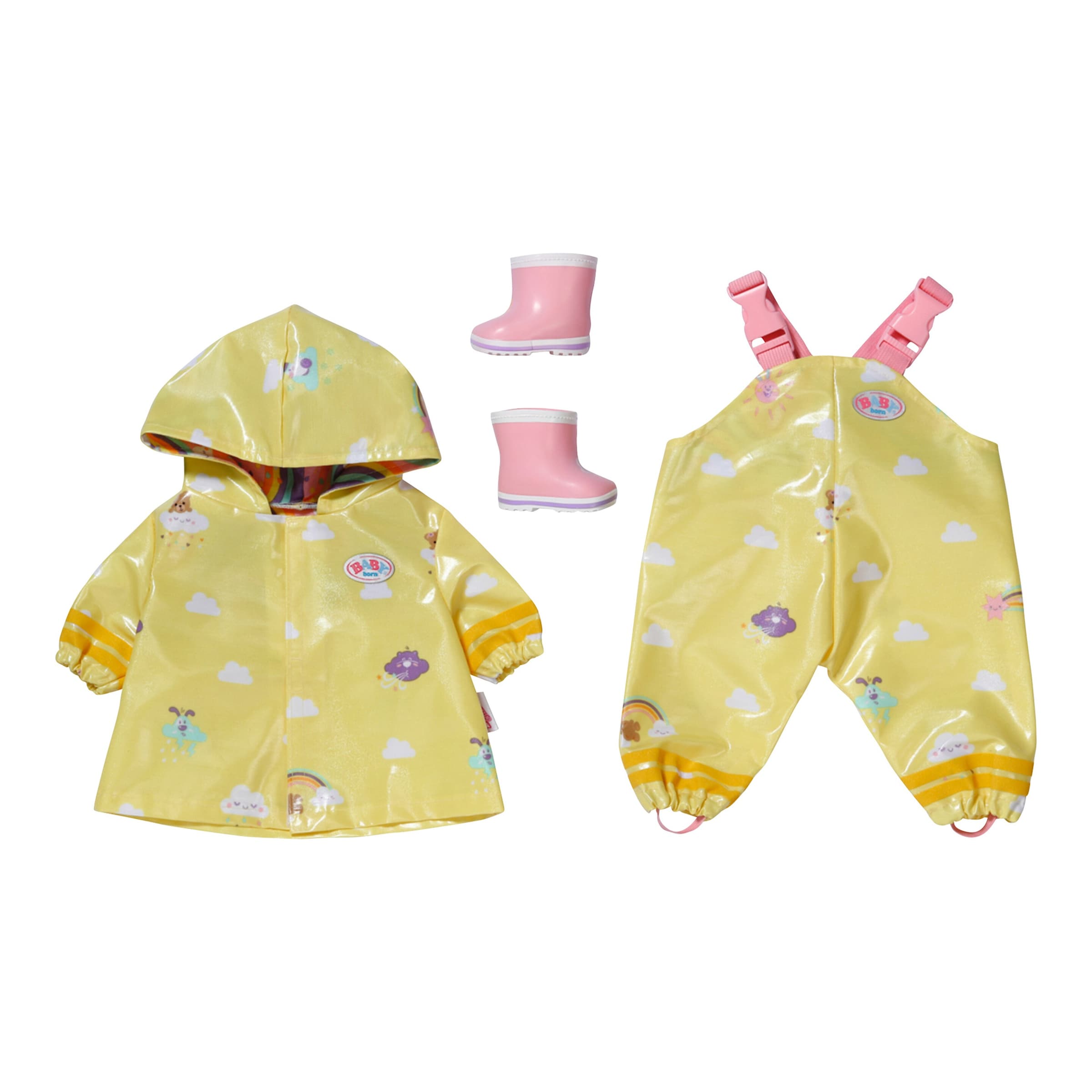 Zapf Creation Baby Born Puppen Outfit Regen 43cm