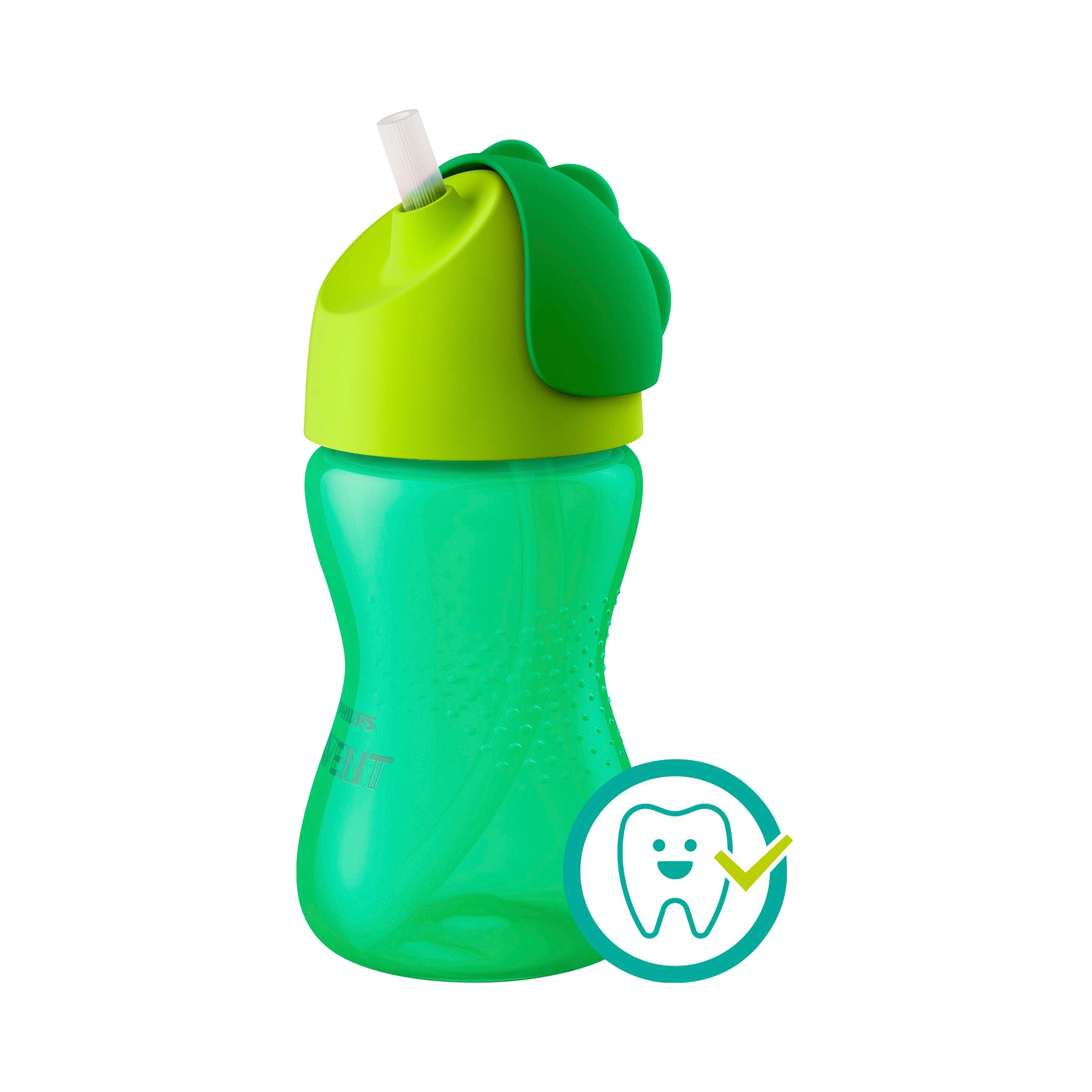 Philips Avent Trinklernbecher mit Strohhalm, SCF798/01, 300ml, 12-18M