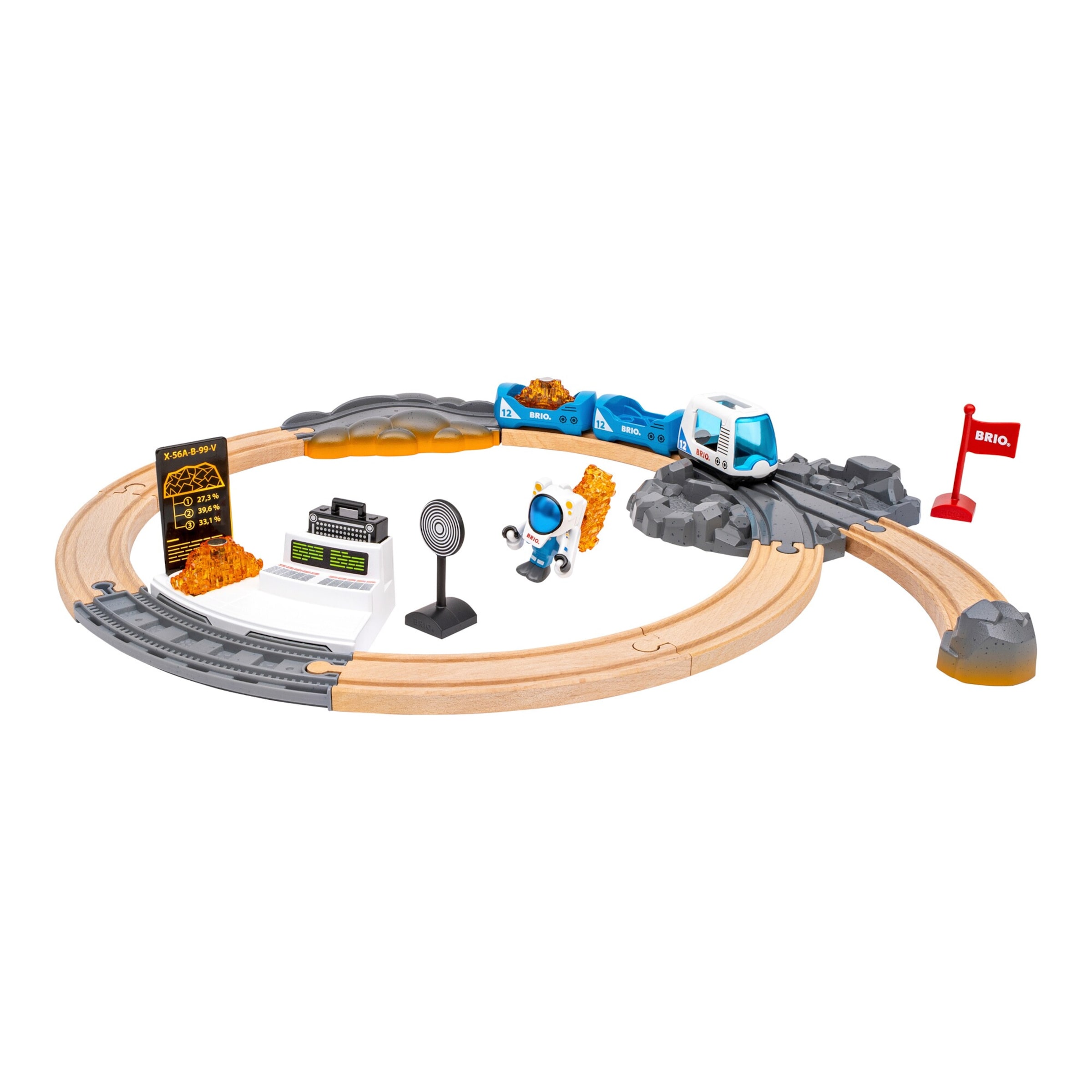 Brio Eisenbahn-Set Weltraumforschungs-Set