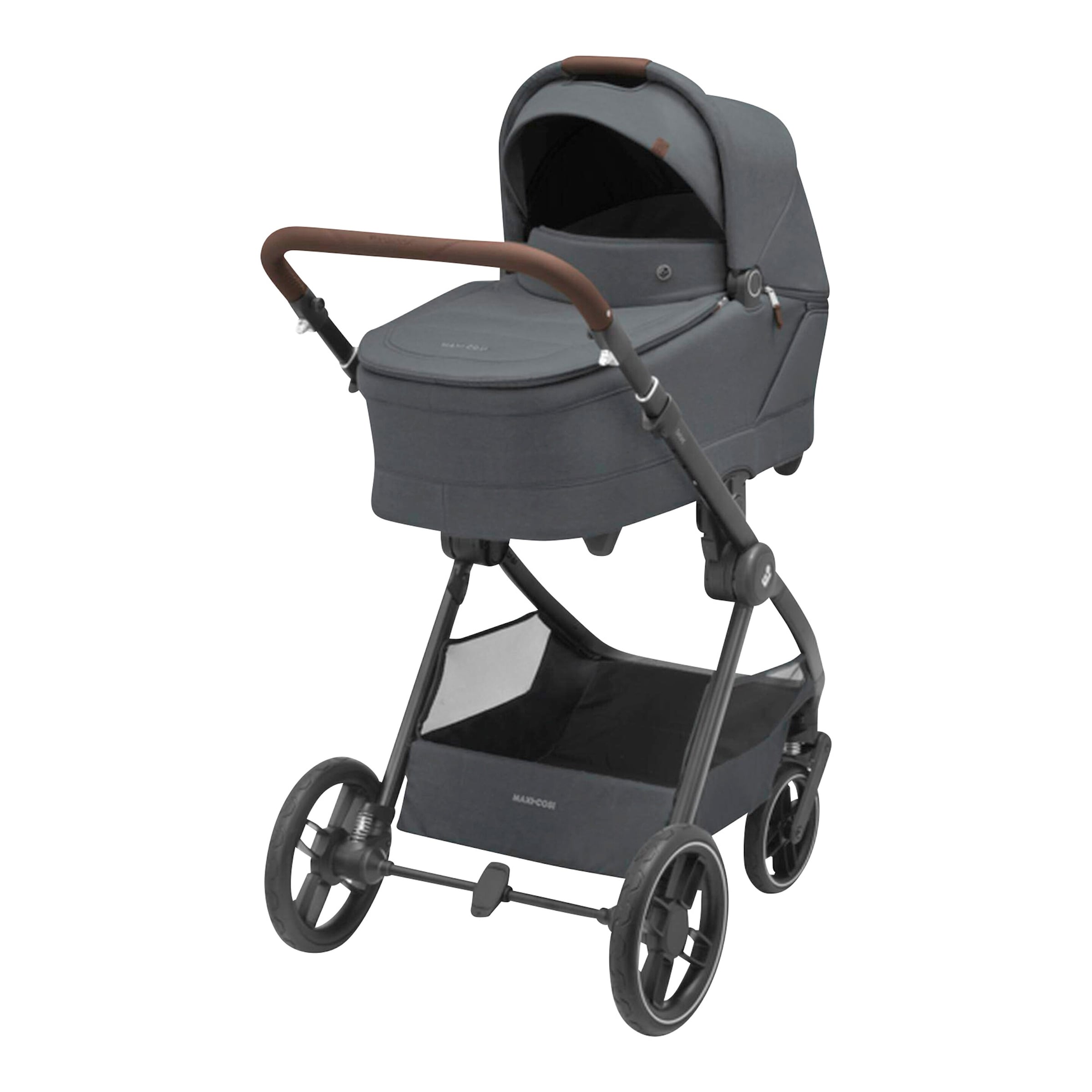 Maxi-Cosi Kombikinderwagen Oxford+ Travel-Set inkl. Babyschale Pebble 360 Pro 2 und Isofix-Basis FamilyFix 360 Pro grau