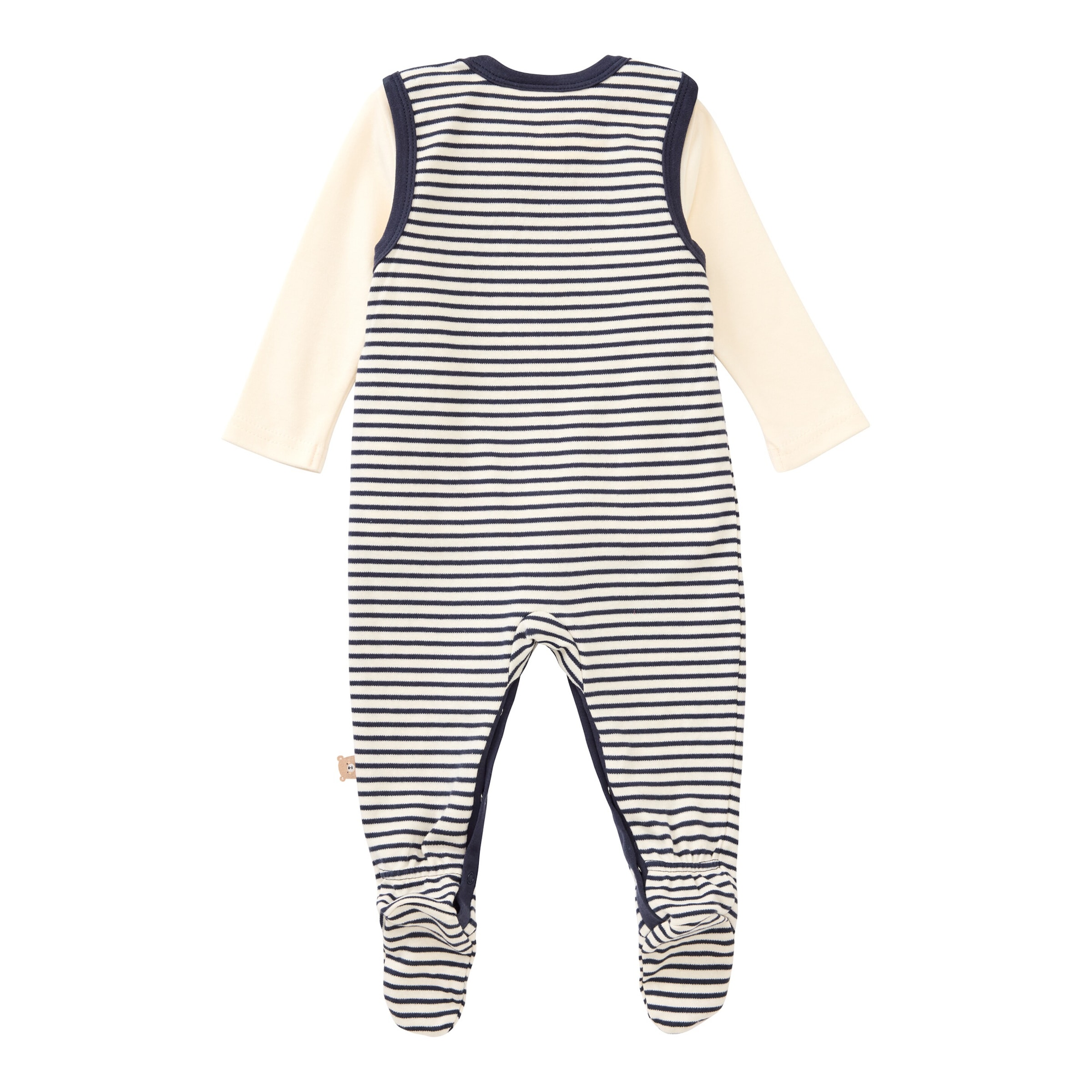 Bornino Lieblinge Strampler-Set 2-tlg. mit Shirt Ringel
