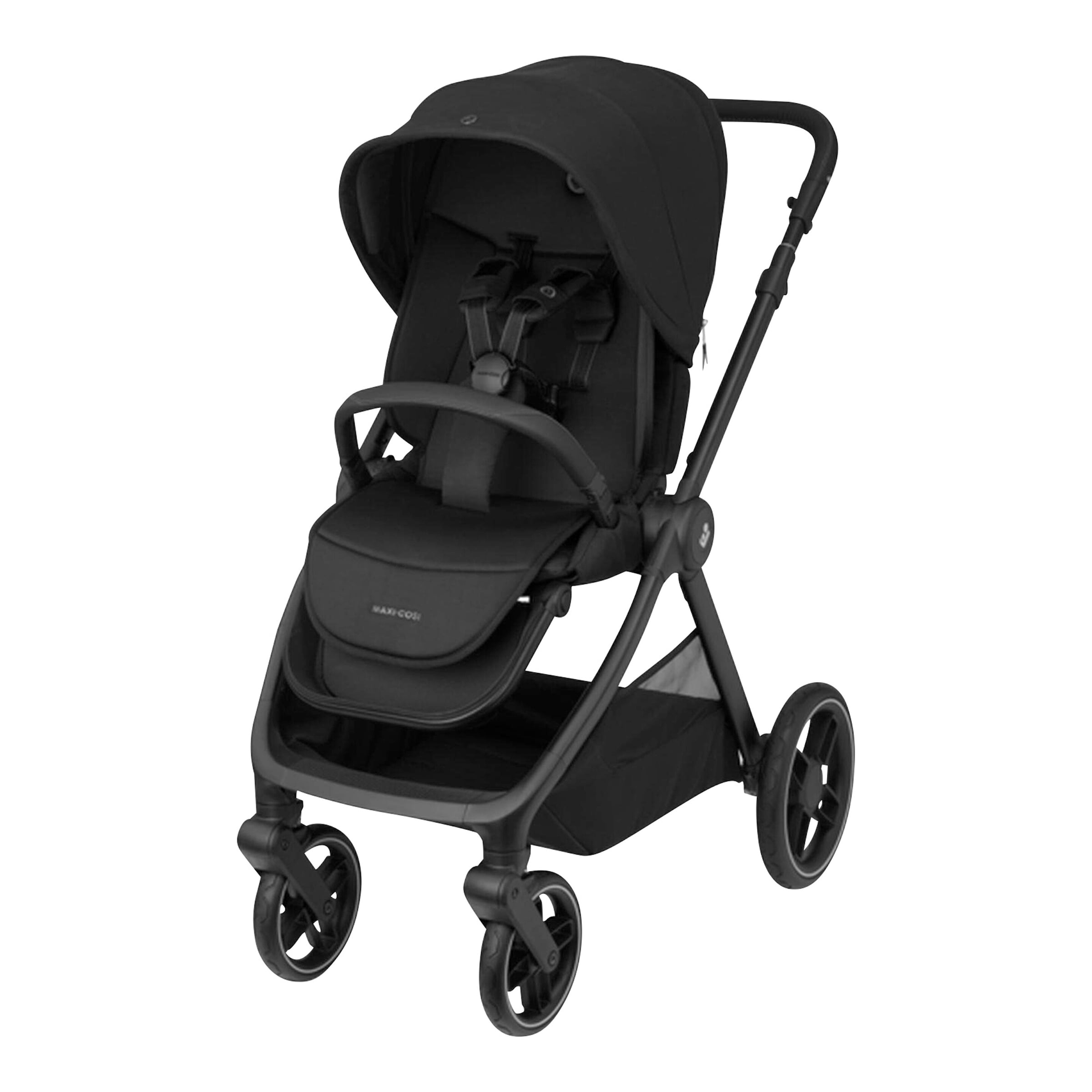 Maxi-Cosi Kombikinderwagen Oxford+ Travel-Set inkl. Pebble 360 Pro 2, Familyfix 360 Pro und Zubehör-Set schwarz