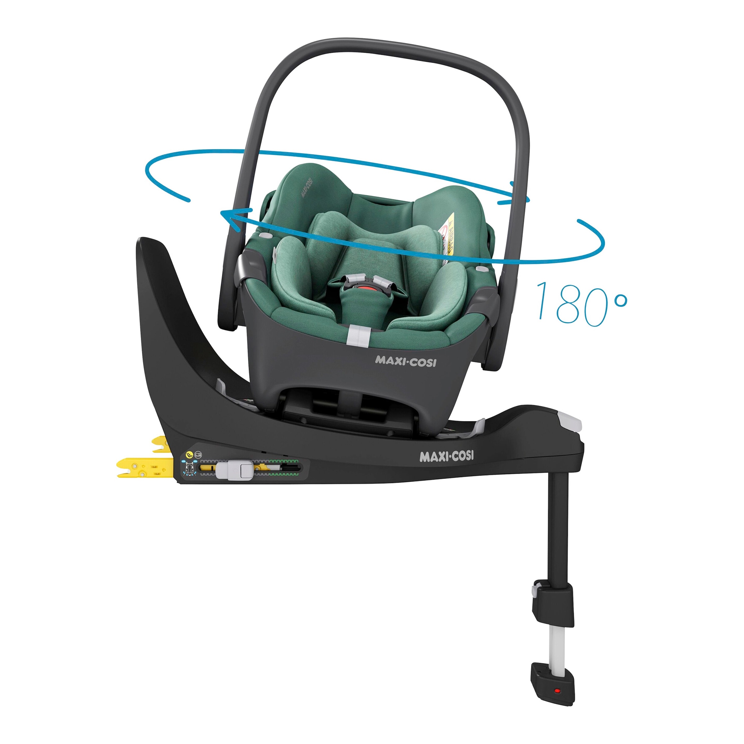 Maxi-Cosi Babyschale Pebble 360 inkl. Kindersitz Pearl 360 und Isofix-Basis FamilyFix 360