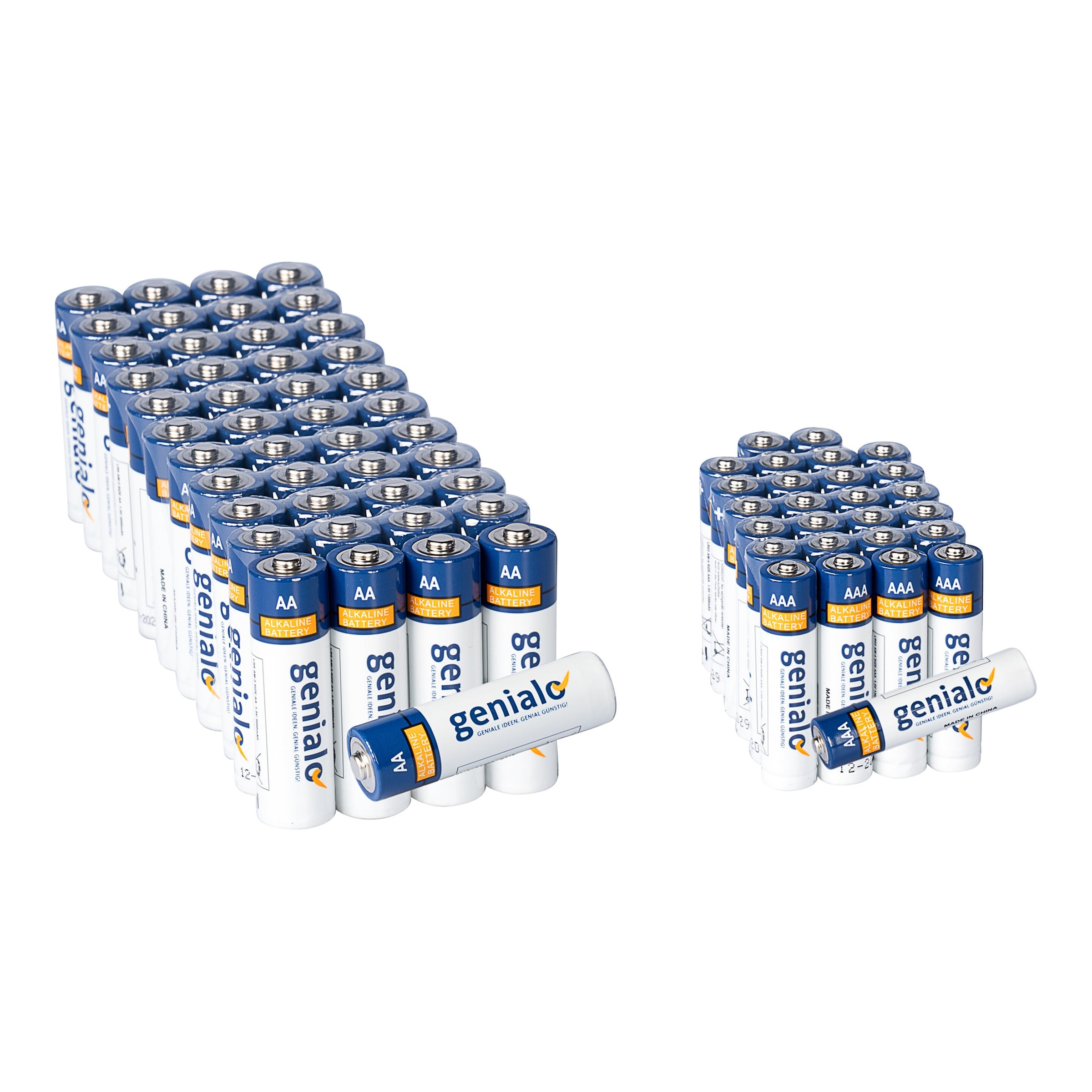 Batterien-Vorteilsset „XXL“, 70 Stück