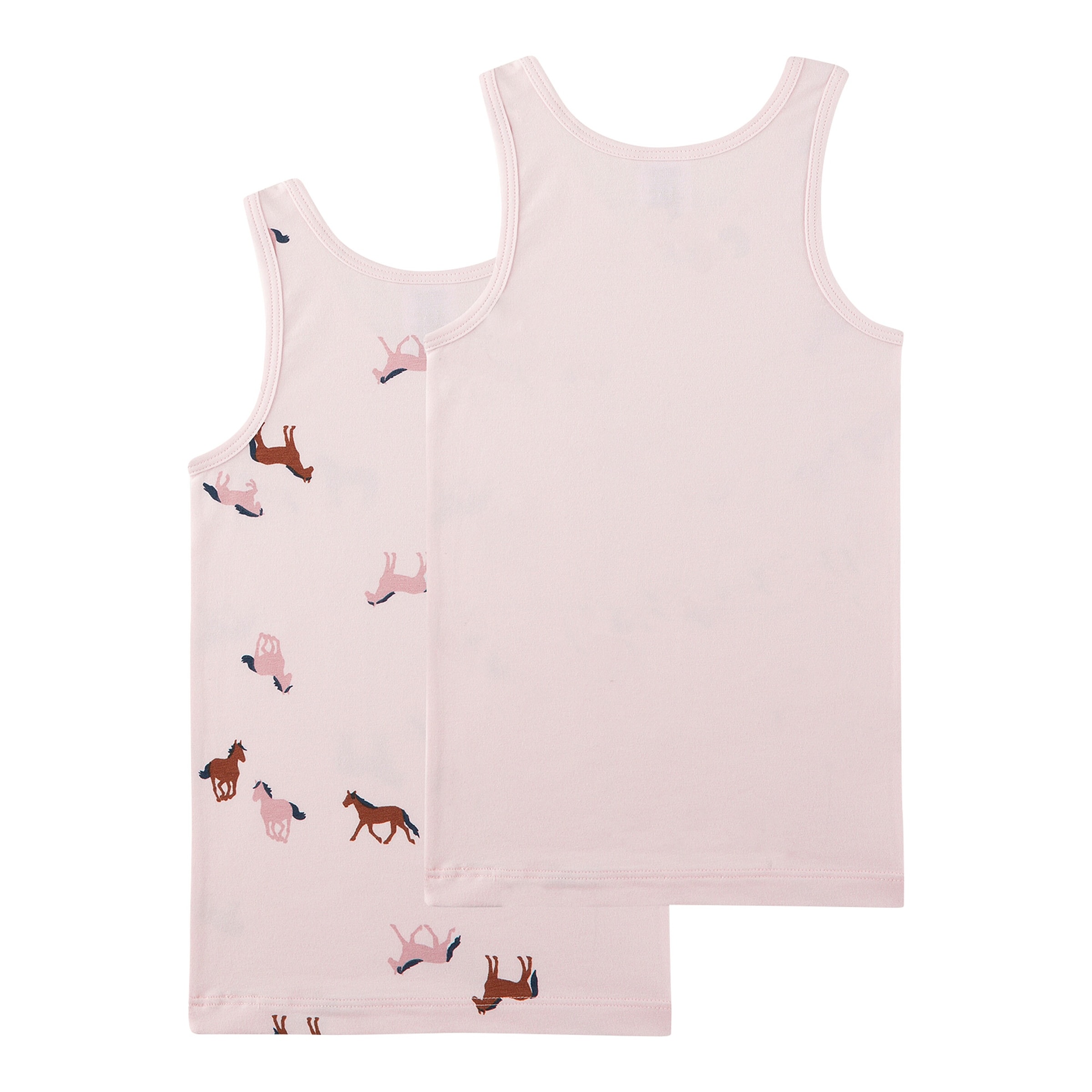 Sanetta 2er-Pack Unterhemden Pferde