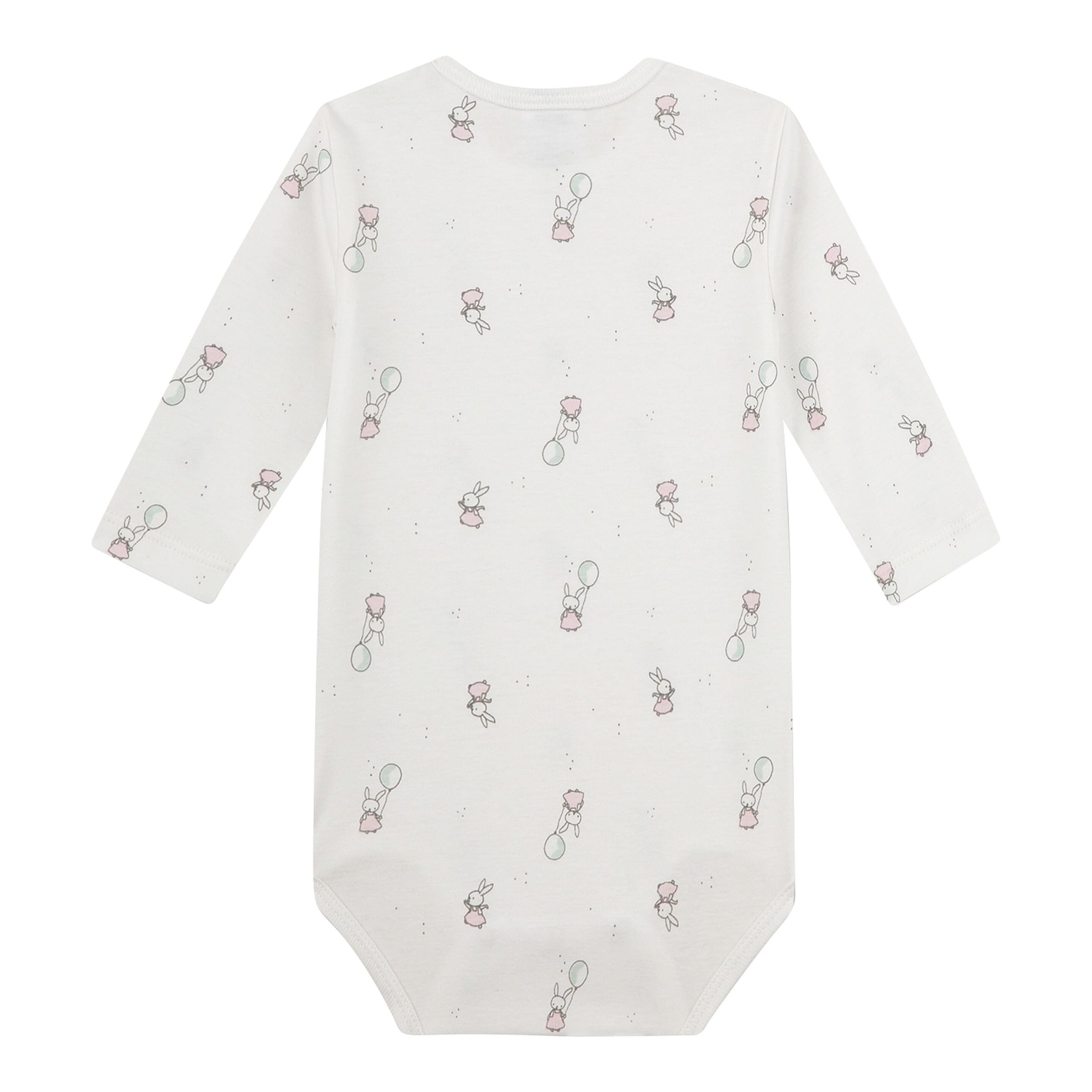 Sanetta Body langarm Hasen Luftballons