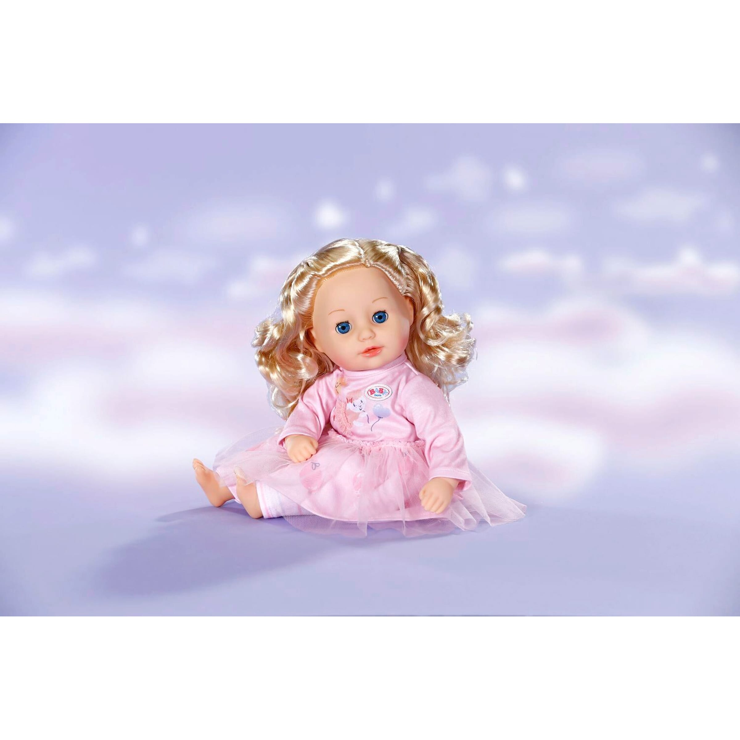 Zapf Creation Baby Born Puppen Outfit Kleid rosé 43 cm