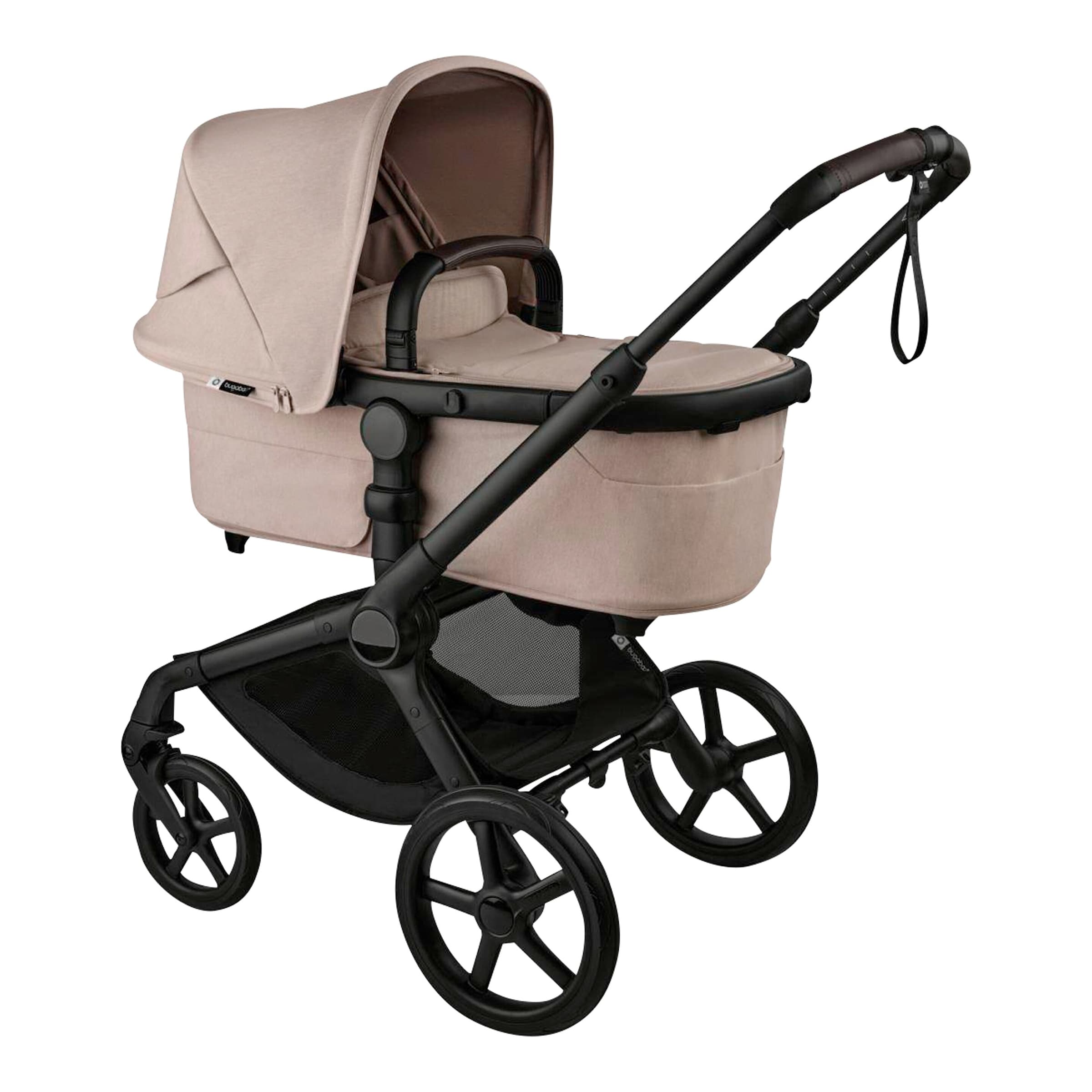Bugaboo Fox 5 Renew Kombikinderwagen Travel-Set inkl. Babyschale Otter, Isofix-Basis 360 Base und Adapter beige